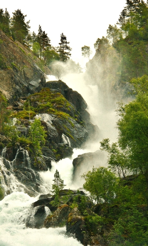 Handy-Wallpaper Wasserfälle, Wasserfall, Erde/natur kostenlos herunterladen.