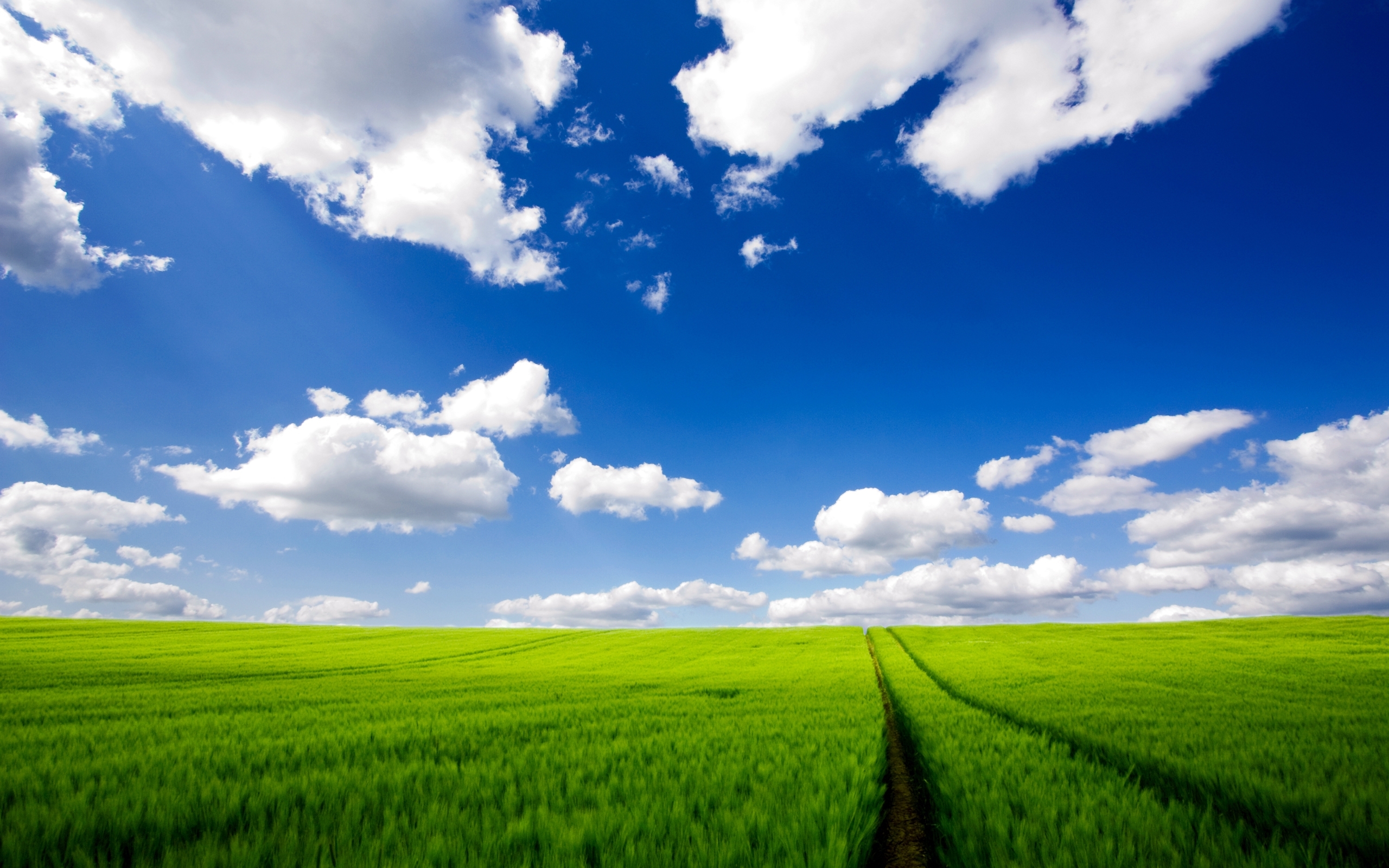 Download mobile wallpaper Roads, Grass, Sky, Landscape for free.