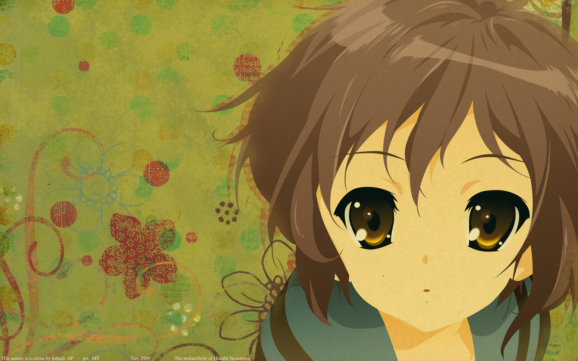 Download mobile wallpaper The Melancholy Of Haruhi Suzumiya, Yuki Nagato, Anime for free.