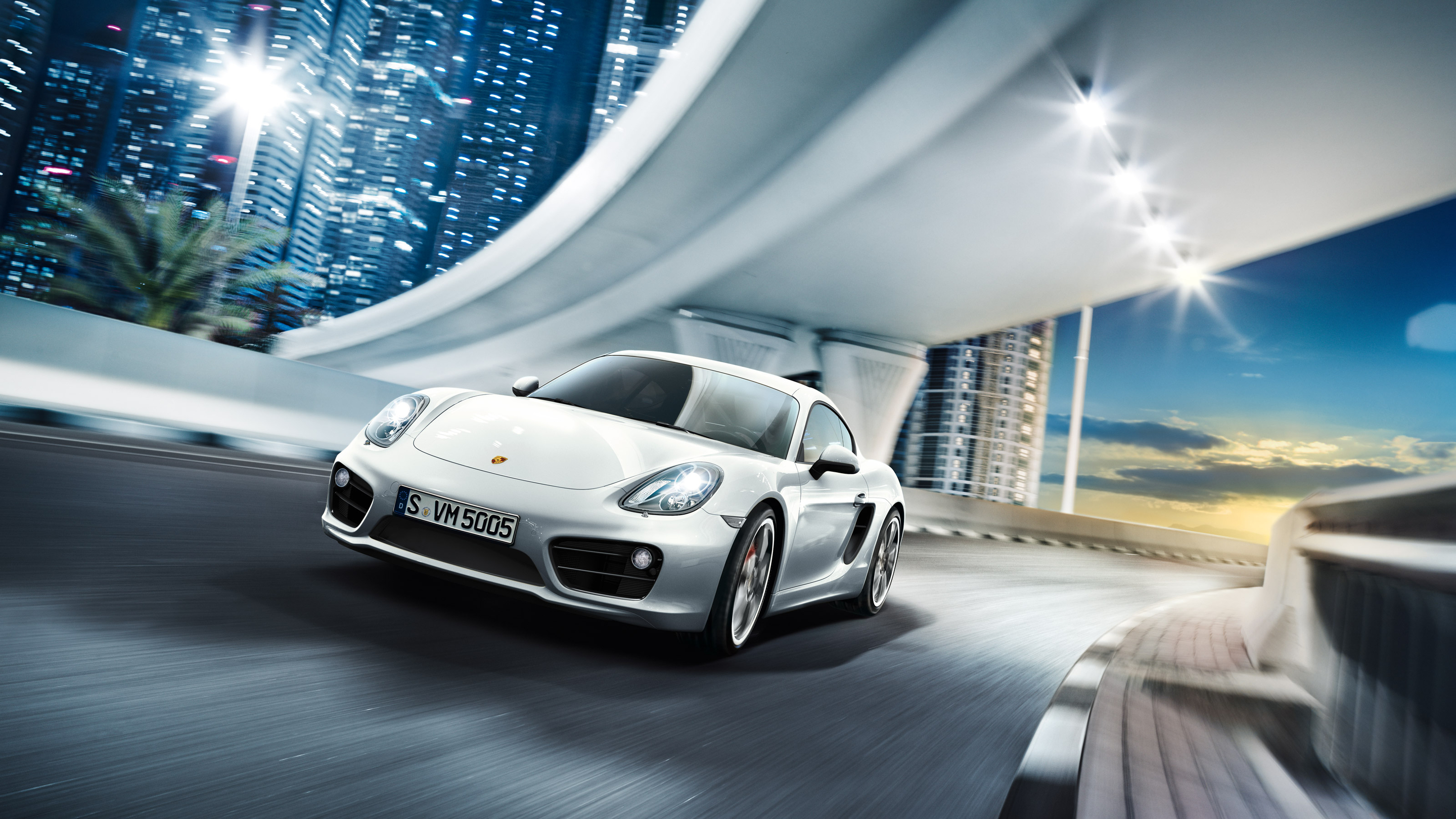 Laden Sie das Porsche, Autos, Porsche Cayman, Porsche Cayman S, Fahrzeuge, Weißes Auto-Bild kostenlos auf Ihren PC-Desktop herunter