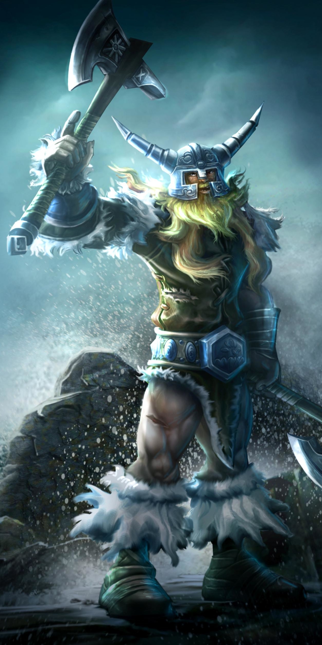 Download mobile wallpaper League Of Legends, Video Game, Olaf (League Of Legends) for free.