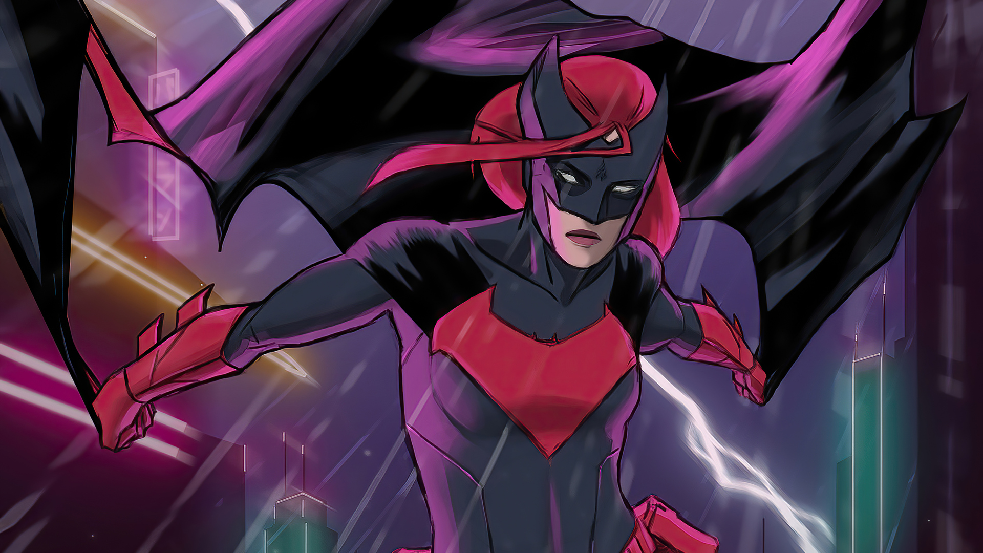 Handy-Wallpaper Comics, Dc Comics, Batwoman kostenlos herunterladen.