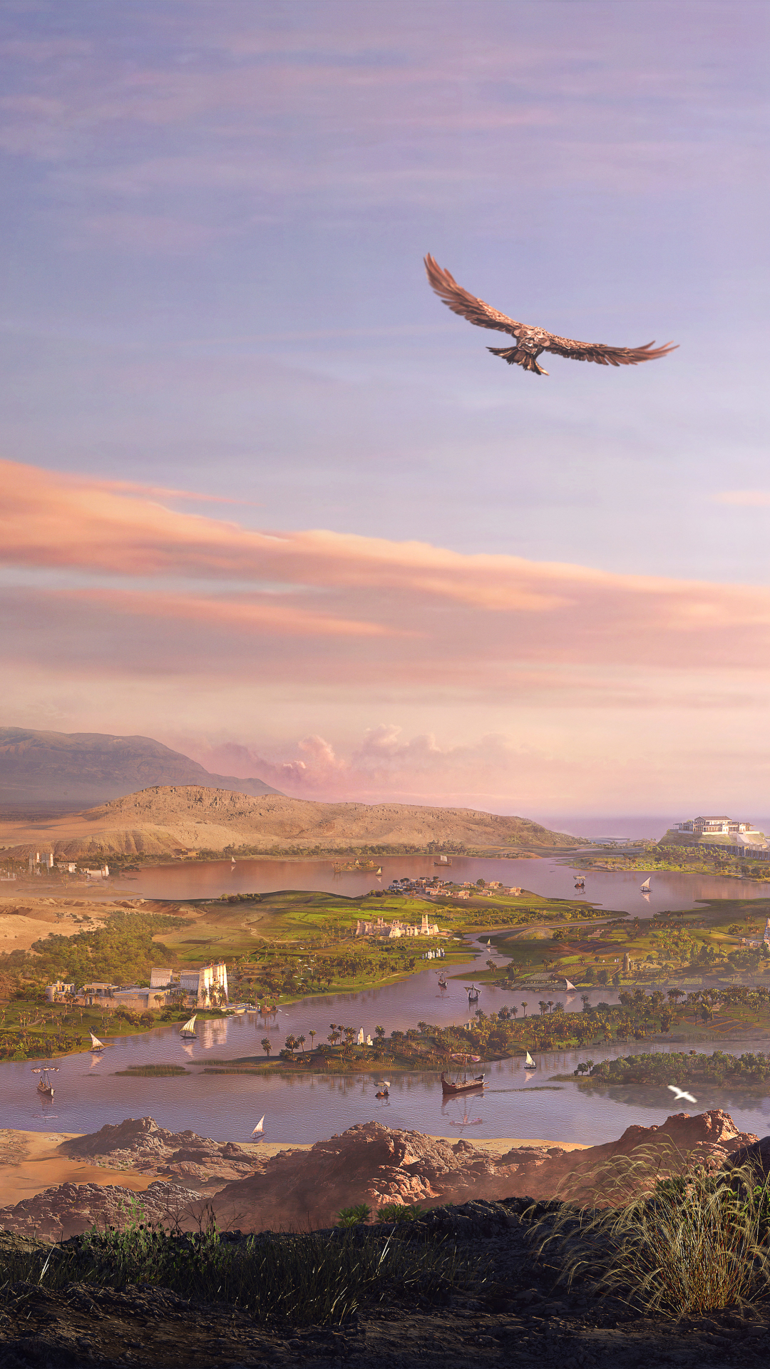 1132594 économiseurs d'écran et fonds d'écran Assassin's Creed: Origins sur votre téléphone. Téléchargez  images gratuitement