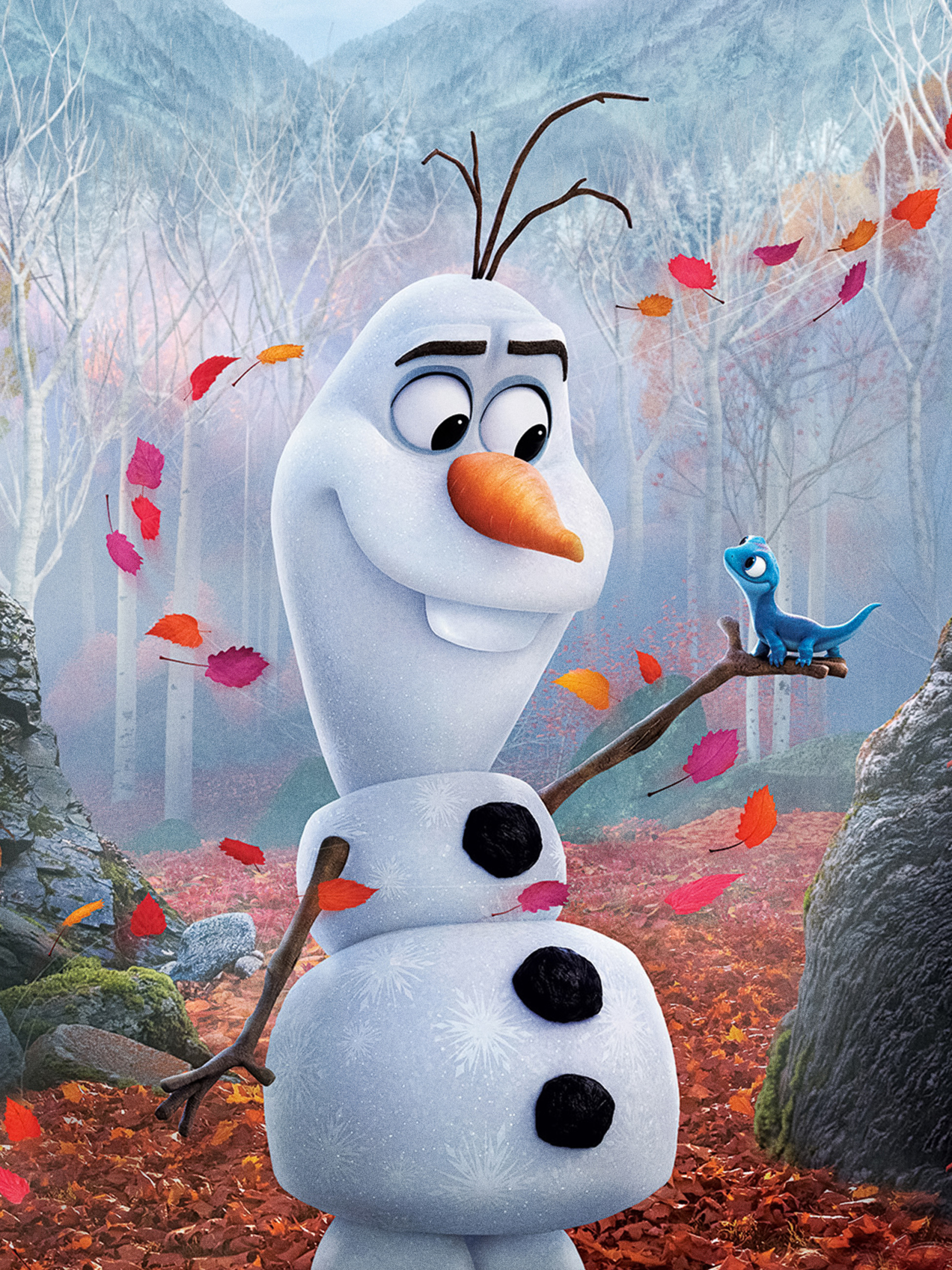 Download mobile wallpaper Movie, Olaf (Frozen), Frozen 2 for free.