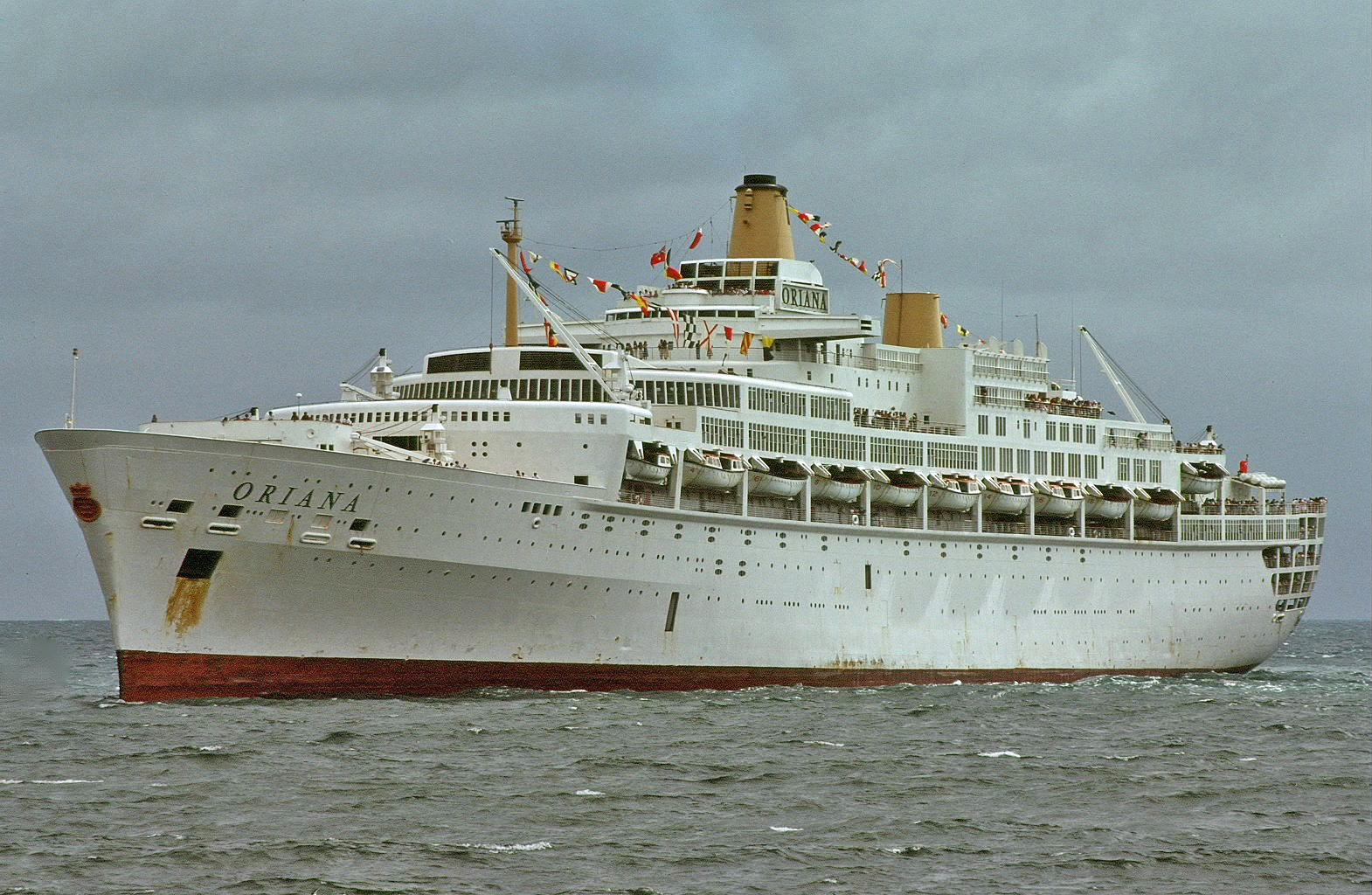 vehicles, ss oriana, ocean liner, passenger ship