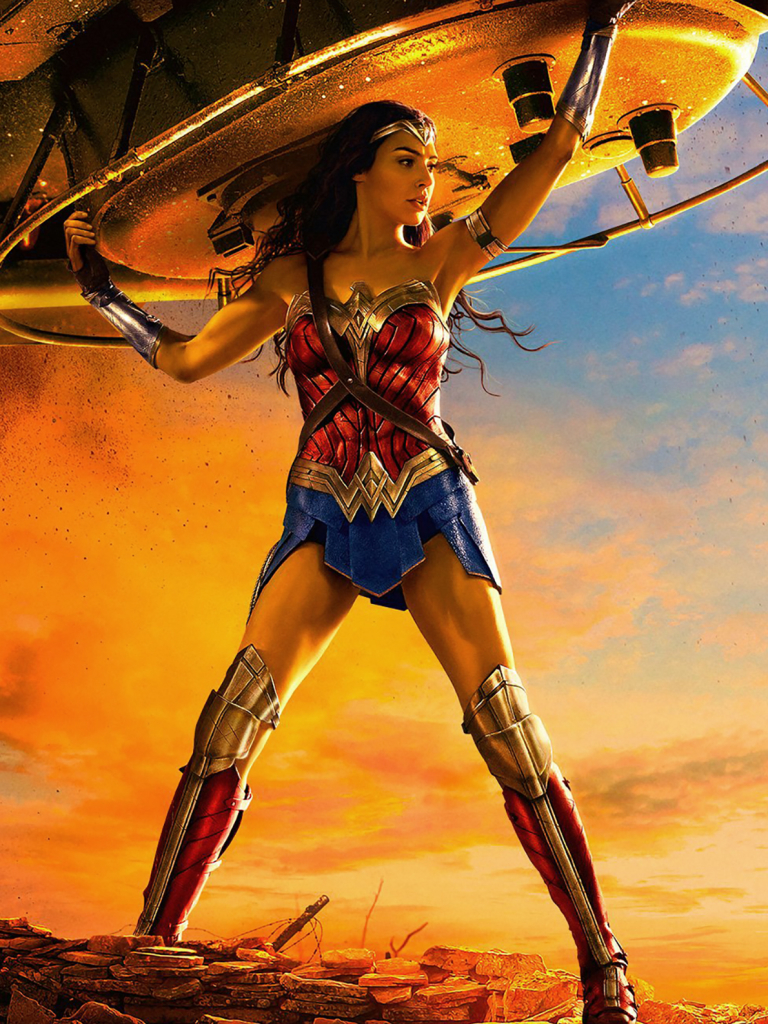 Handy-Wallpaper Filme, Wonderwoman, Gal Gadot, Wonder Woman kostenlos herunterladen.