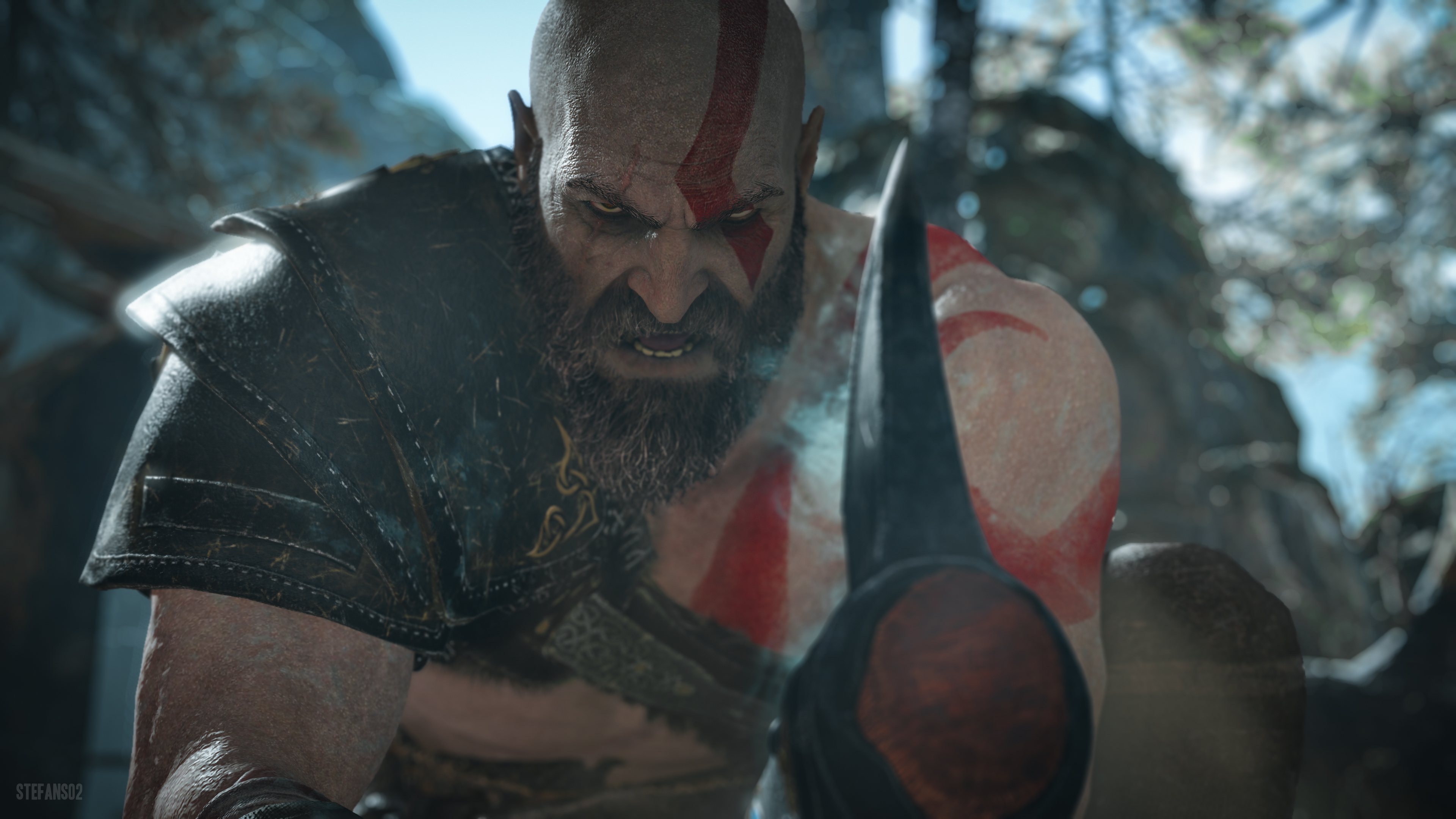 Baixe gratuitamente a imagem God Of War, Videogame, Kratos (Deus Da Guerra), Deus Da Guerra, Deus Da Guerra (2018) na área de trabalho do seu PC