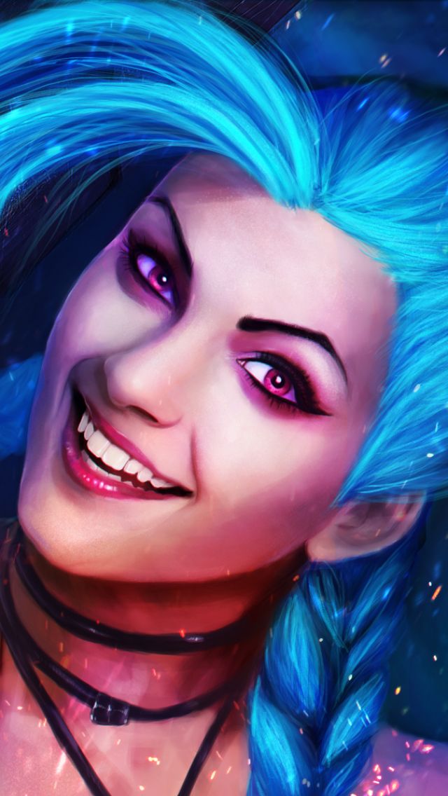 Скачати мобільні шпалери Ліга Легенд, Відеогра, Jinx (League Of Legends) безкоштовно.