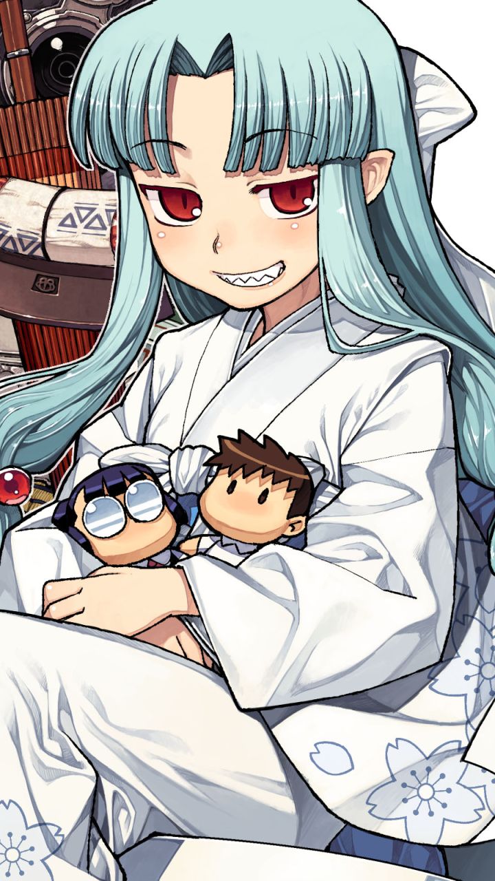 Handy-Wallpaper Animes, Tsugumomo kostenlos herunterladen.