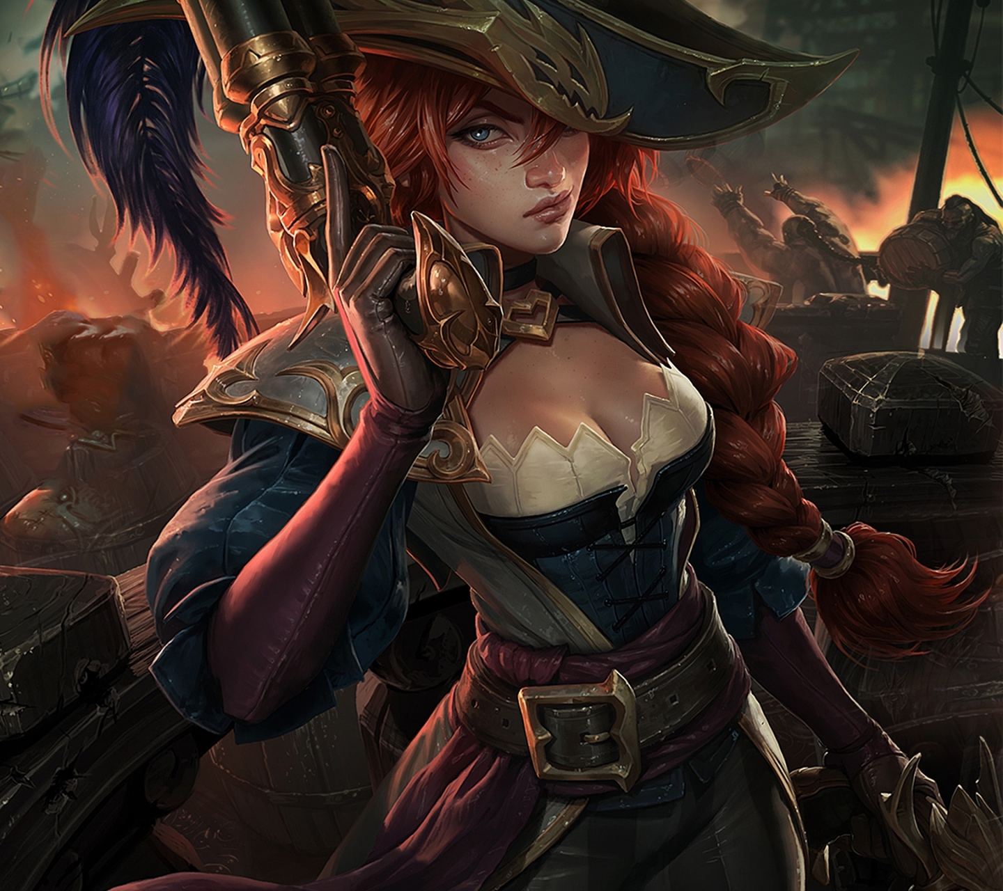 Download mobile wallpaper League Of Legends, Video Game, Miss Fortune (League Of Legends) for free.