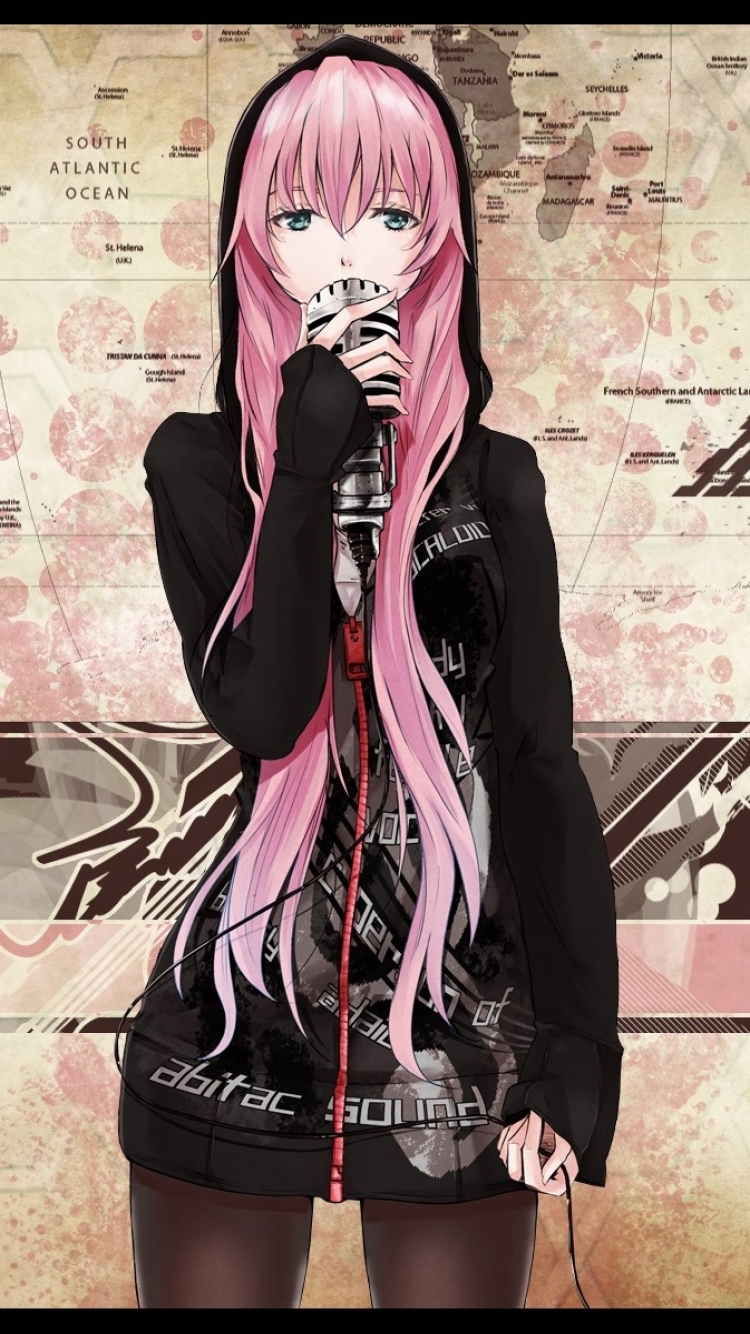 Descarga gratuita de fondo de pantalla para móvil de Vocaloid, Luka Megurine, Animado.