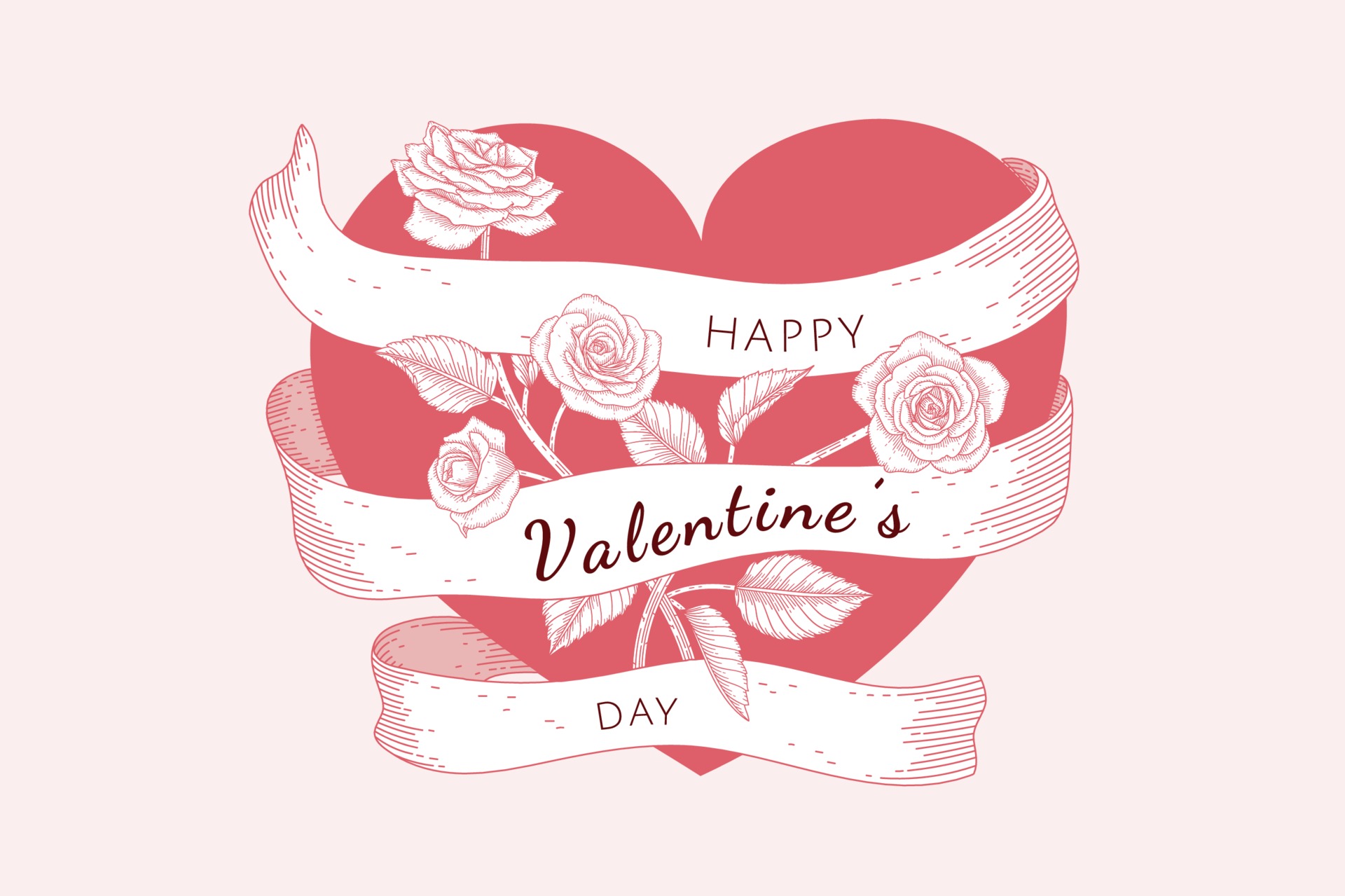 Free download wallpaper Valentine's Day, Holiday, Heart, Happy Valentine's Day on your PC desktop
