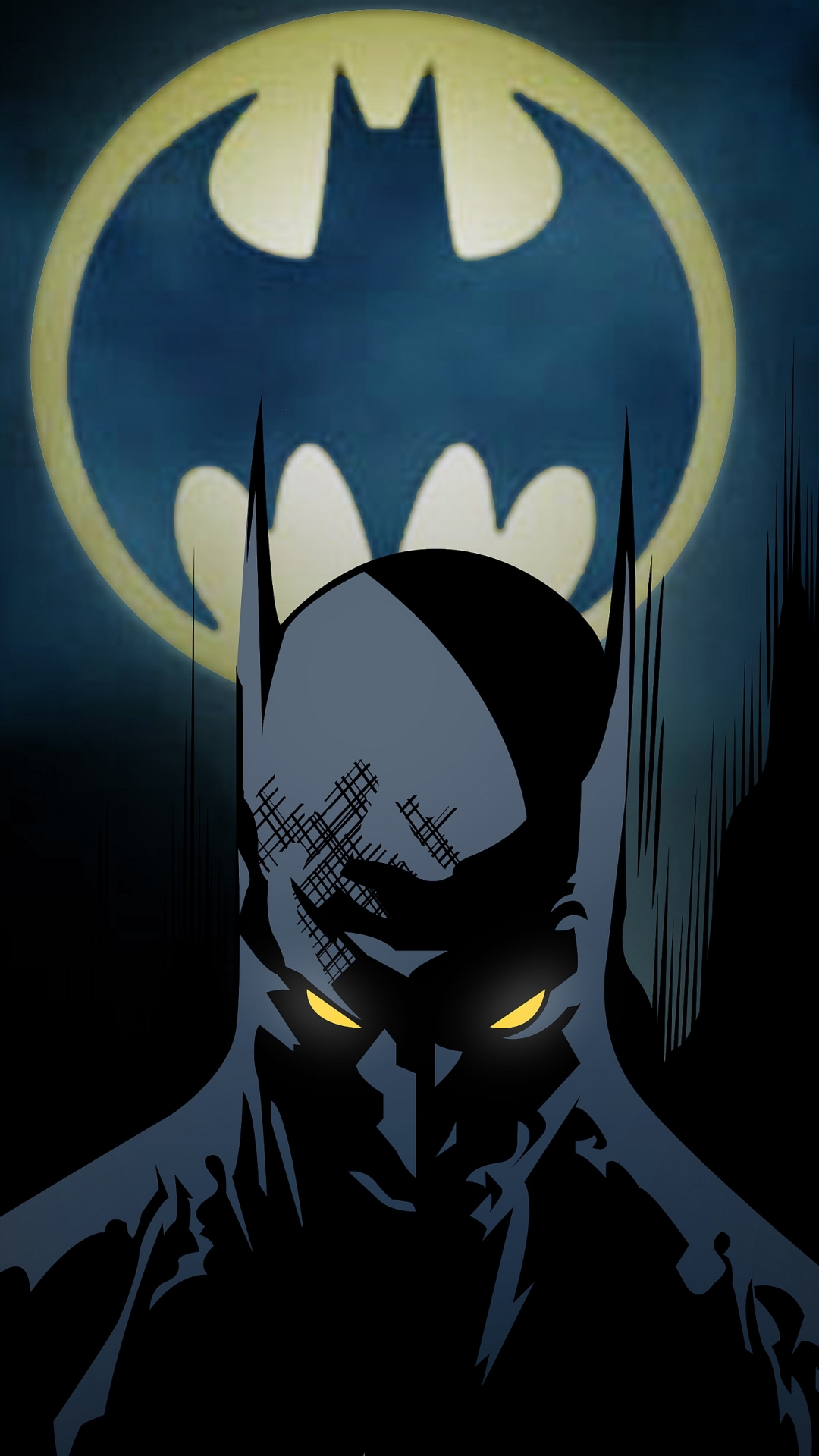 Download mobile wallpaper Batman, Comics, Bat Signal for free.