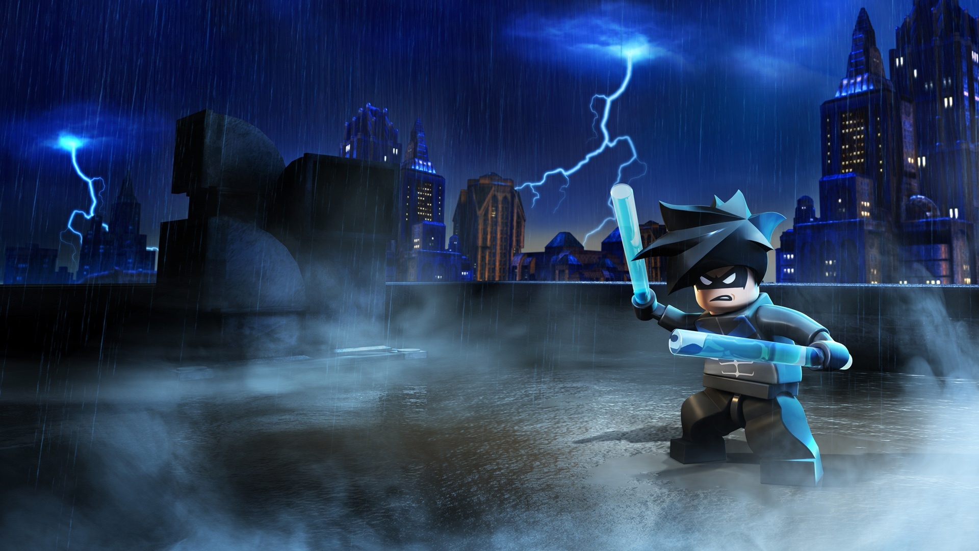 Laden Sie Lego Batman: Der Film Dc Superhelden Vereinen Sich HD-Desktop-Hintergründe herunter