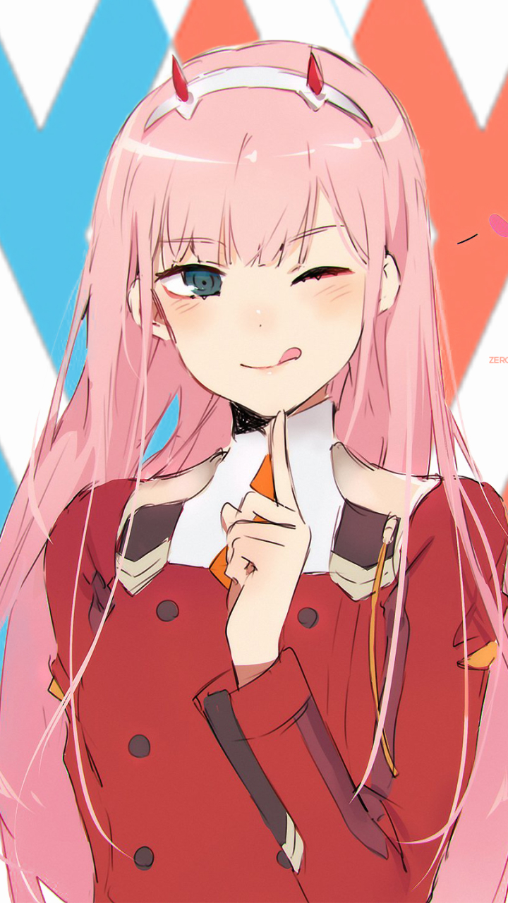 Download mobile wallpaper Anime, Pink Hair, Darling In The Franxx, Zero Two (Darling In The Franxx) for free.