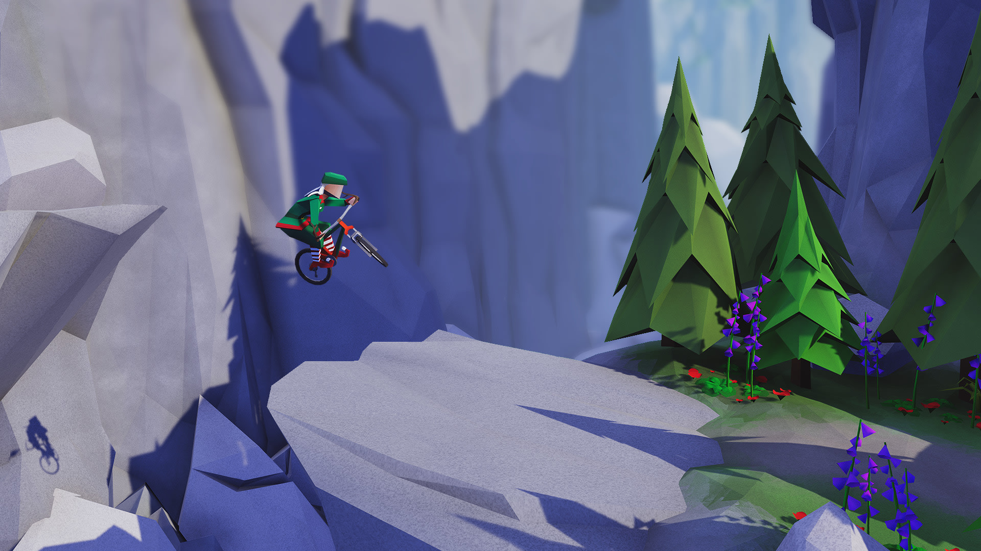 video game, lonely mountains: downhill