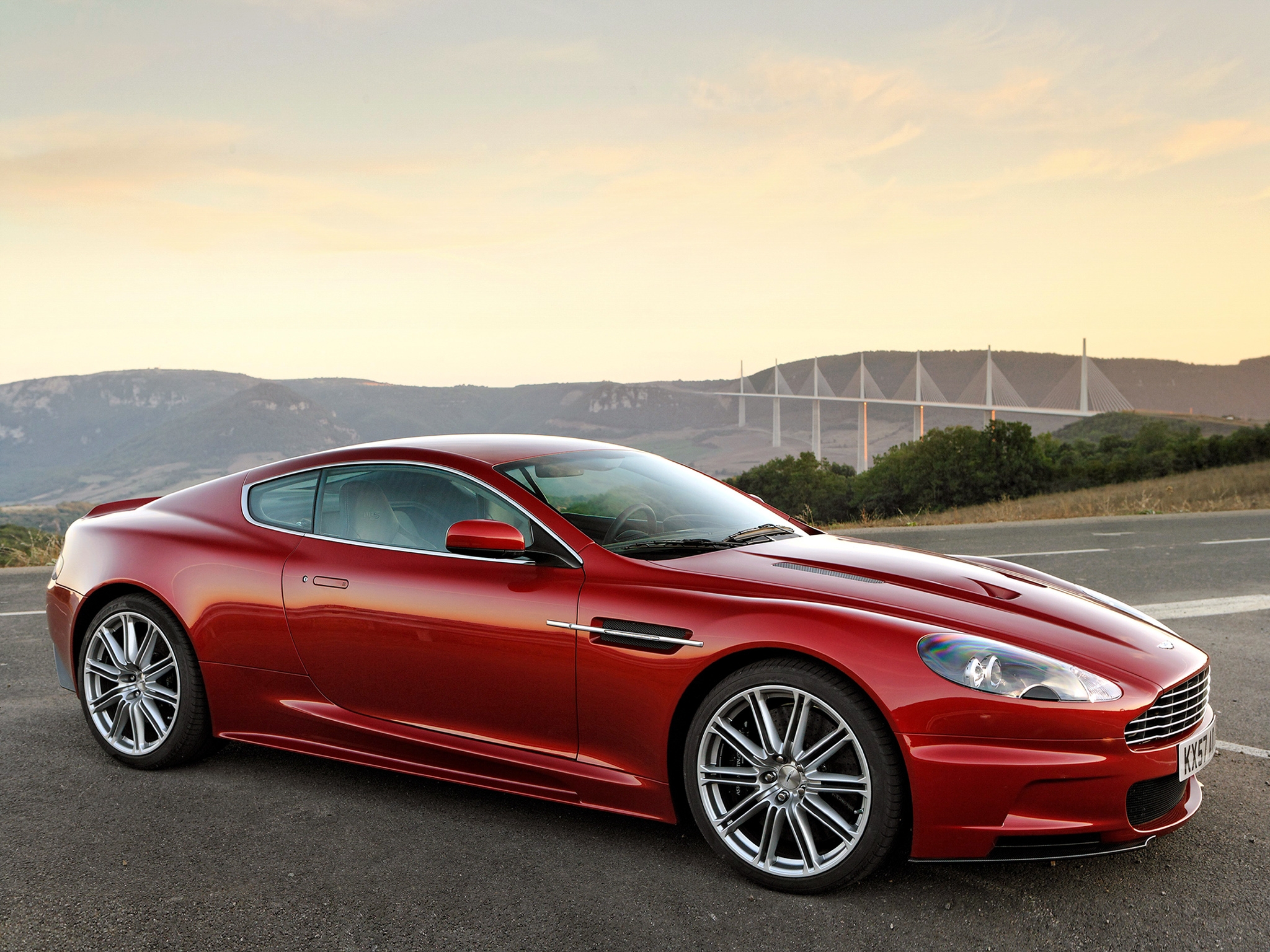 Download mobile wallpaper Dbs, 2008, Side View, Mountains, Aston Martin, Cars, Sports for free.