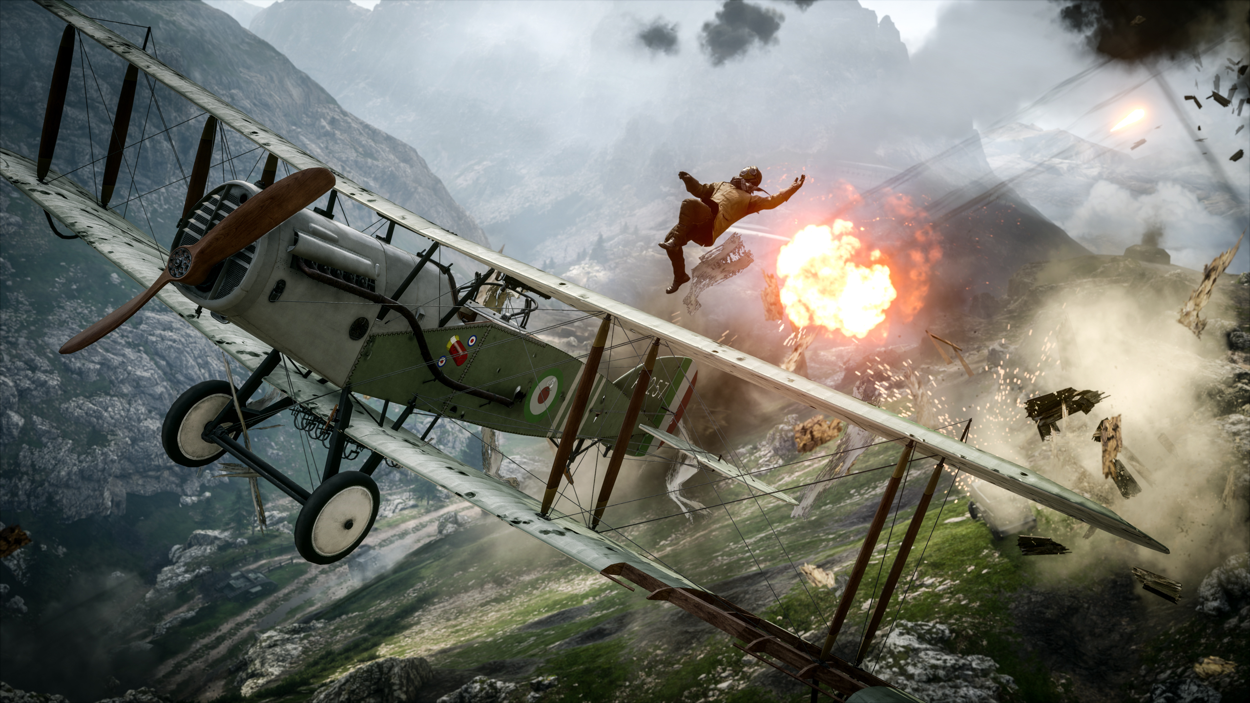 Download mobile wallpaper Battlefield, Aircraft, Video Game, Battlefield 1 for free.