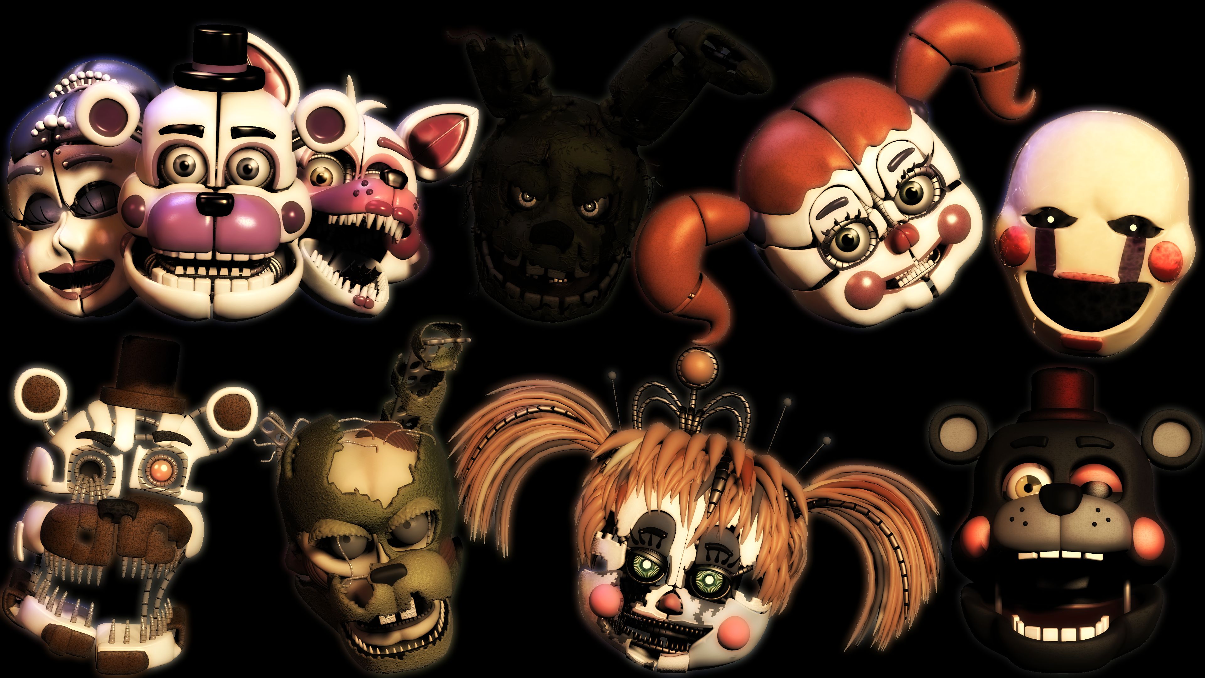 Download mobile wallpaper Video Game, Five Nights At Freddy's: Ultimate Custom Night for free.