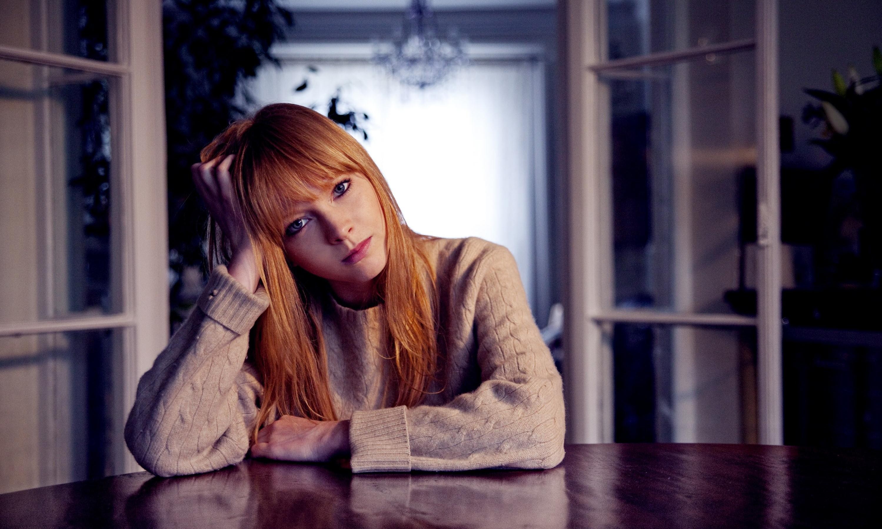 Download mobile wallpaper Music, Redhead, Singer, English, Blue Eyes, Lucy Rose for free.
