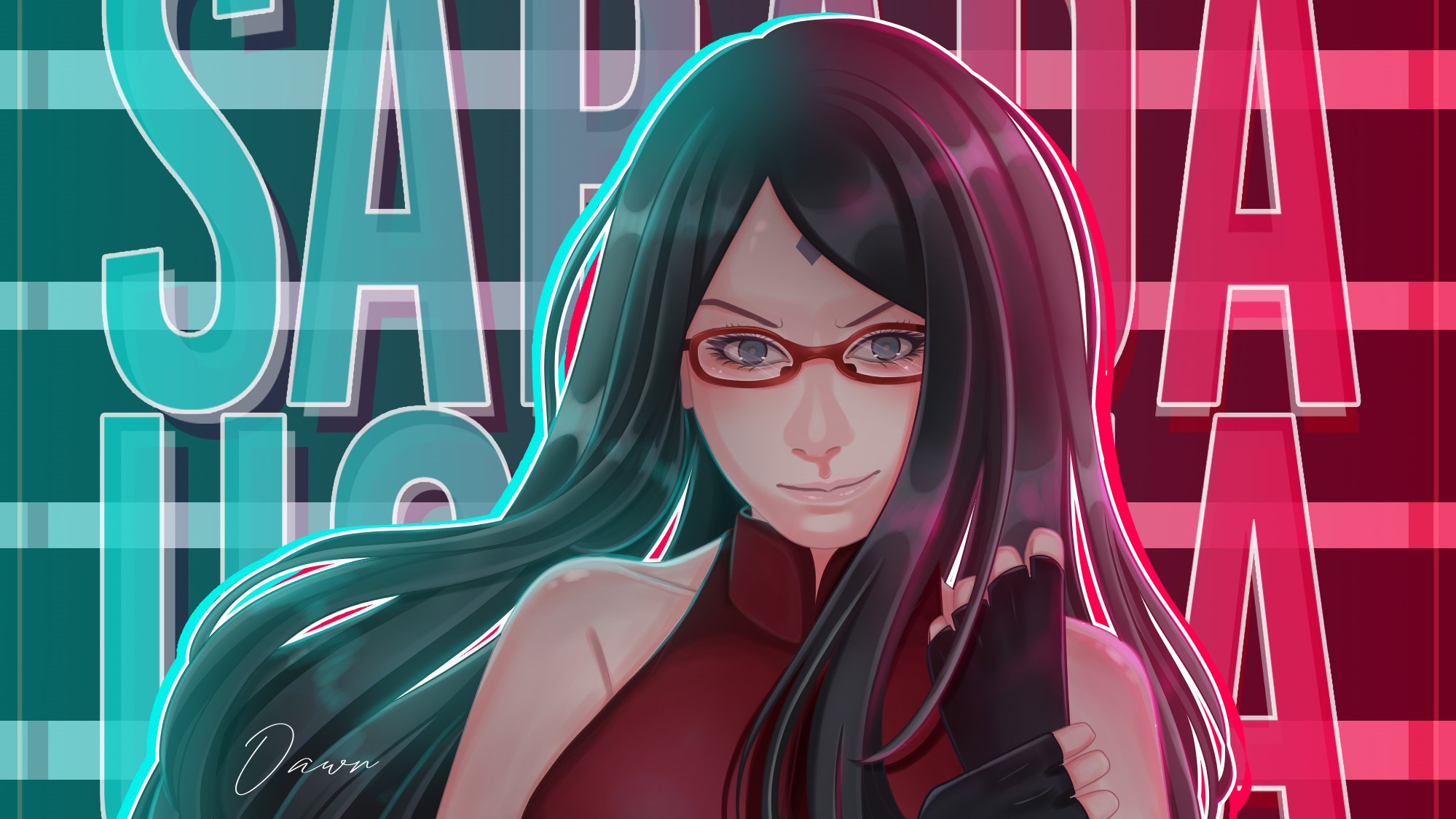 Handy-Wallpaper Naruto, Animes, Sarada Uchiha, Boruto kostenlos herunterladen.