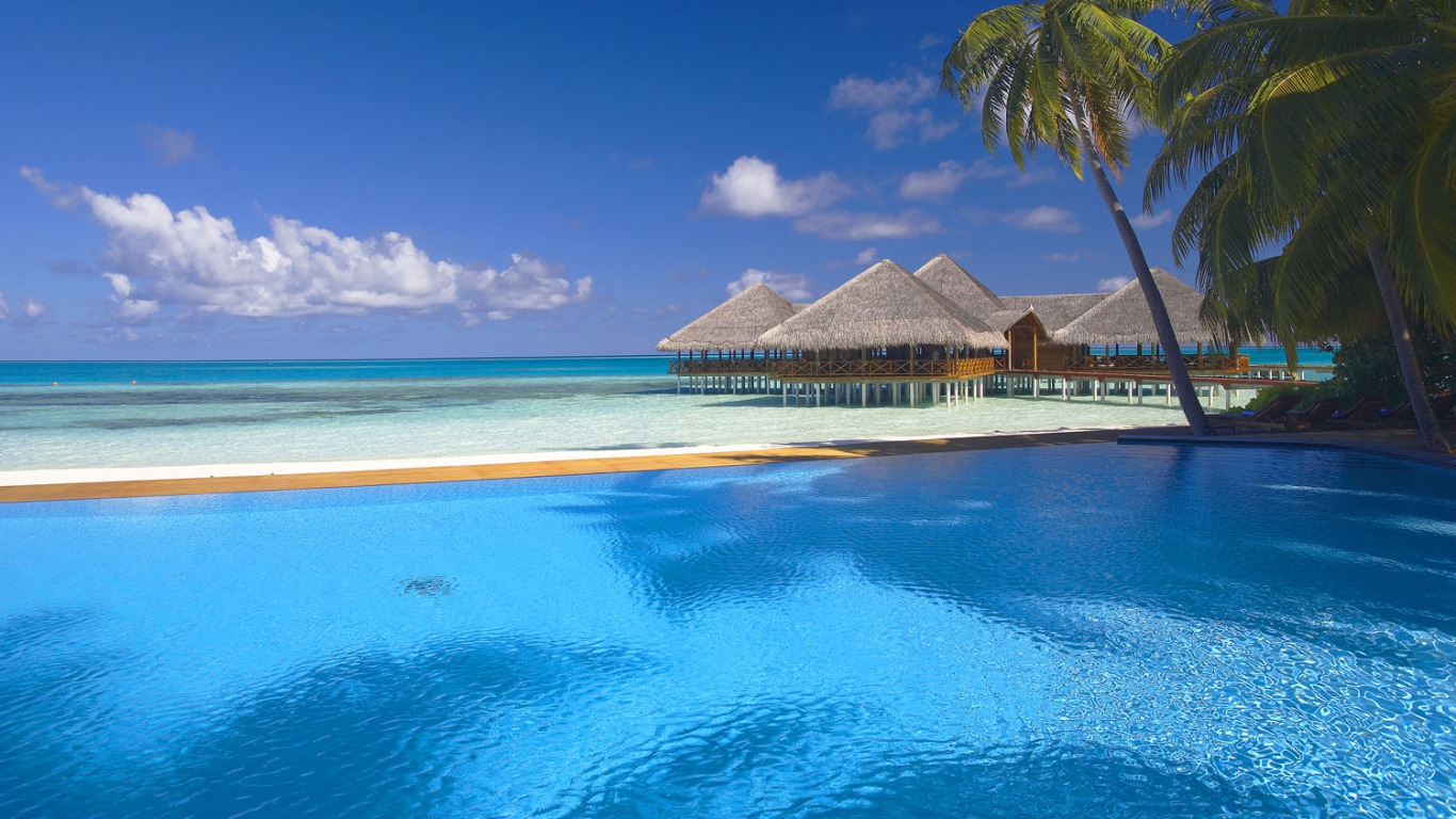 maldives, photography, holiday, blue, hut, ocean, tropical