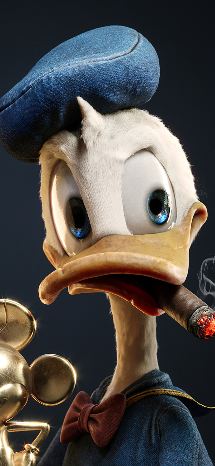 Download mobile wallpaper Movie, Disney, Cigar, Donald Duck for free.