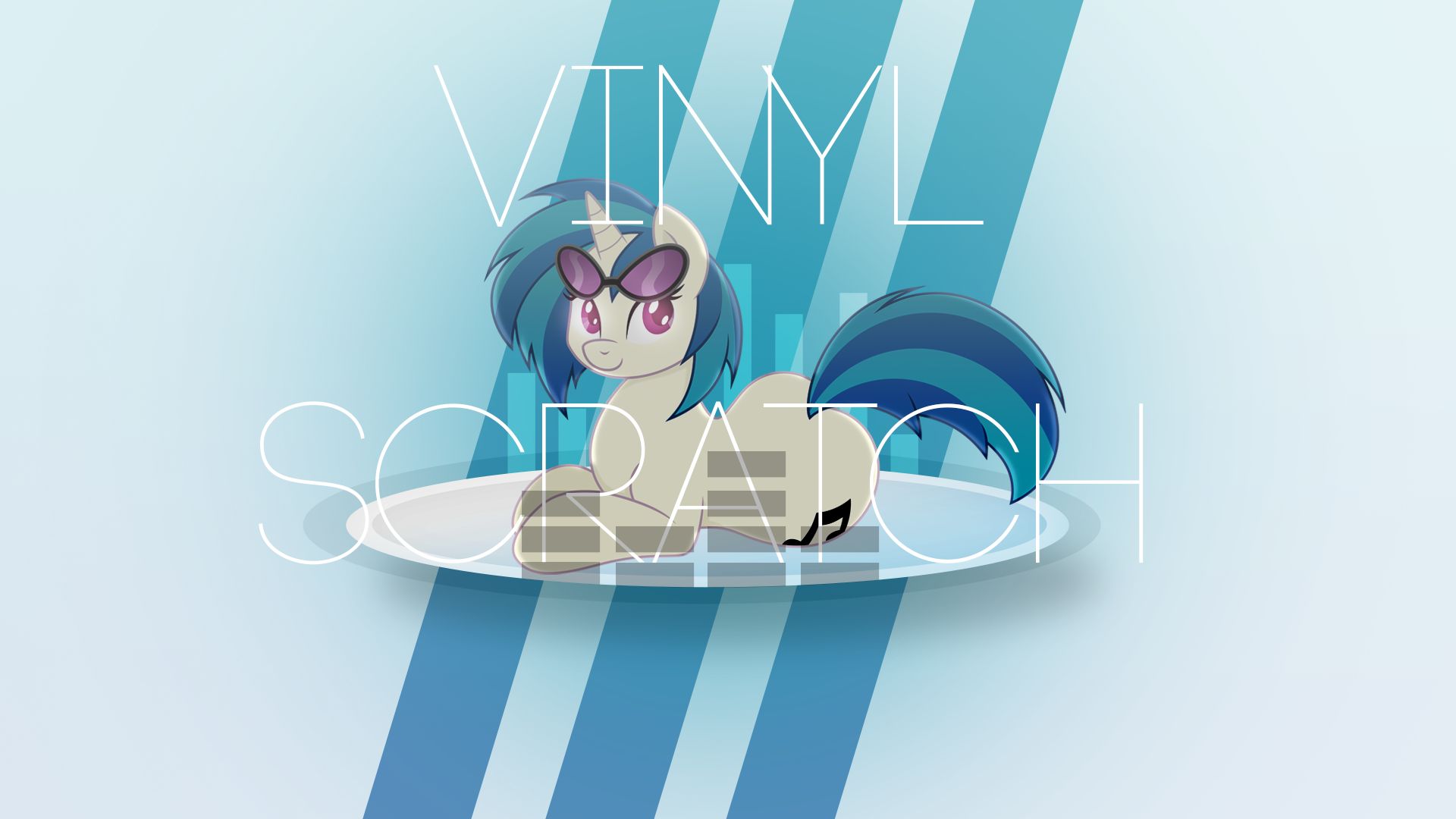Download mobile wallpaper Dj Pon 3, Vinyl Scratch, My Little Pony: Friendship Is Magic, My Little Pony, Vector, Tv Show for free.