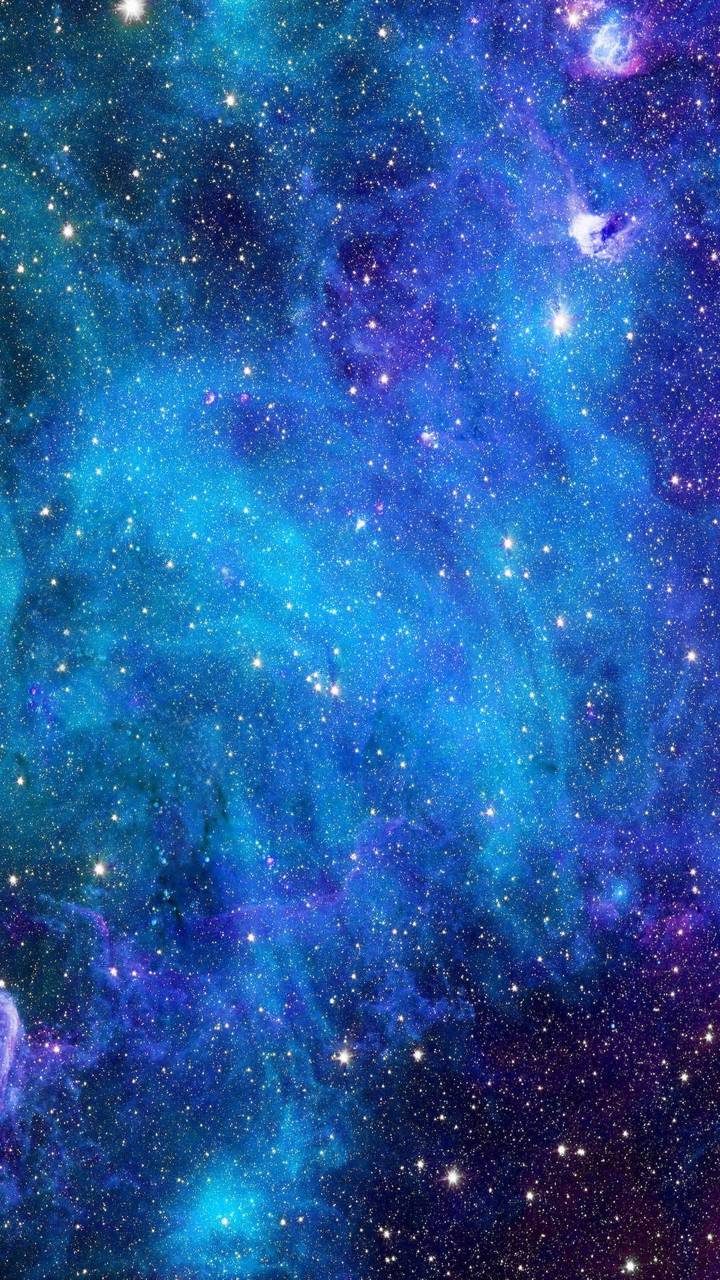 Скачать картинку Космос, Звезды, Синий, Туманность, Пространство, Научная Фантастика в телефон бесплатно.