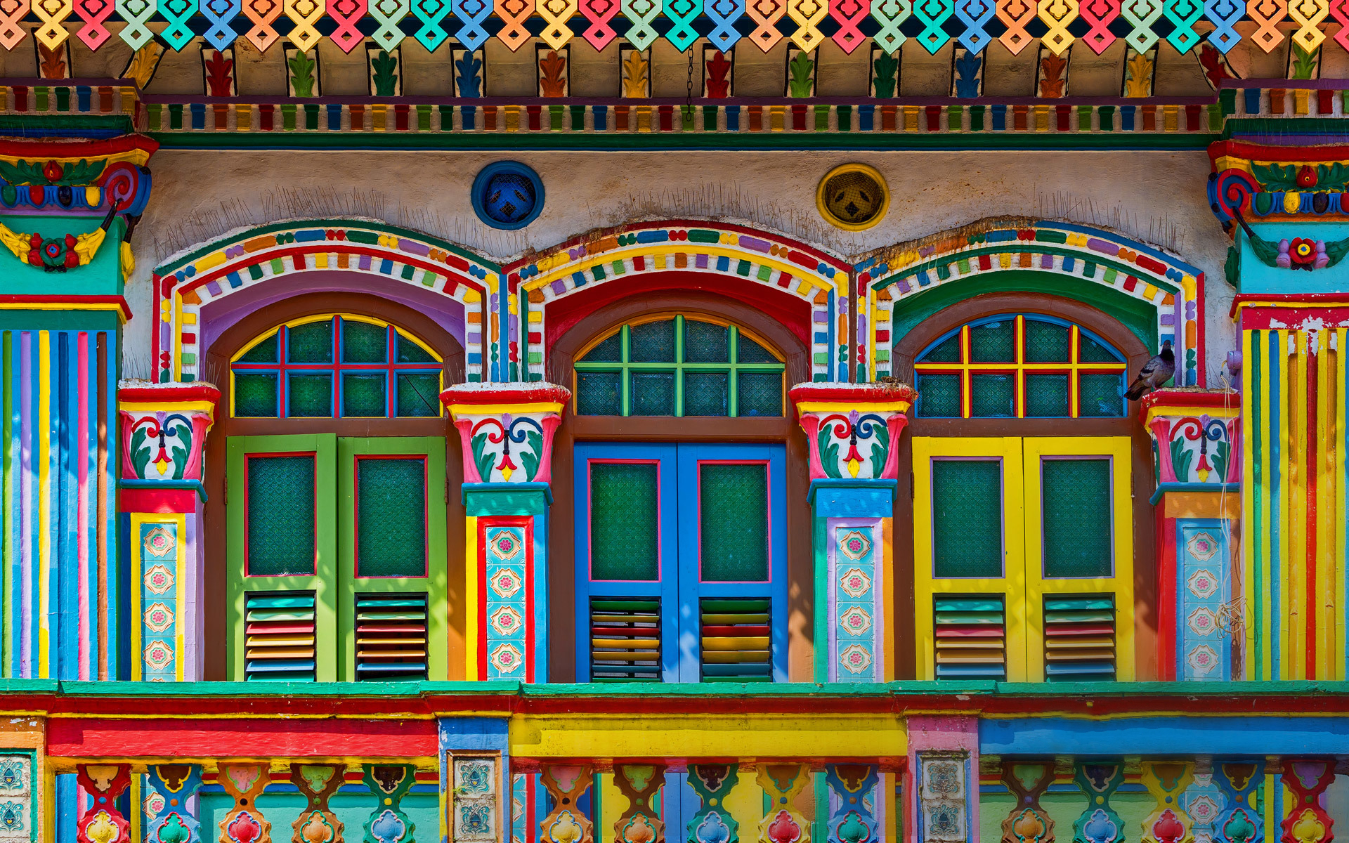 745473 descargar imagen fachada, hecho por el hombre, edificio, vistoso, colores, india: fondos de pantalla y protectores de pantalla gratis