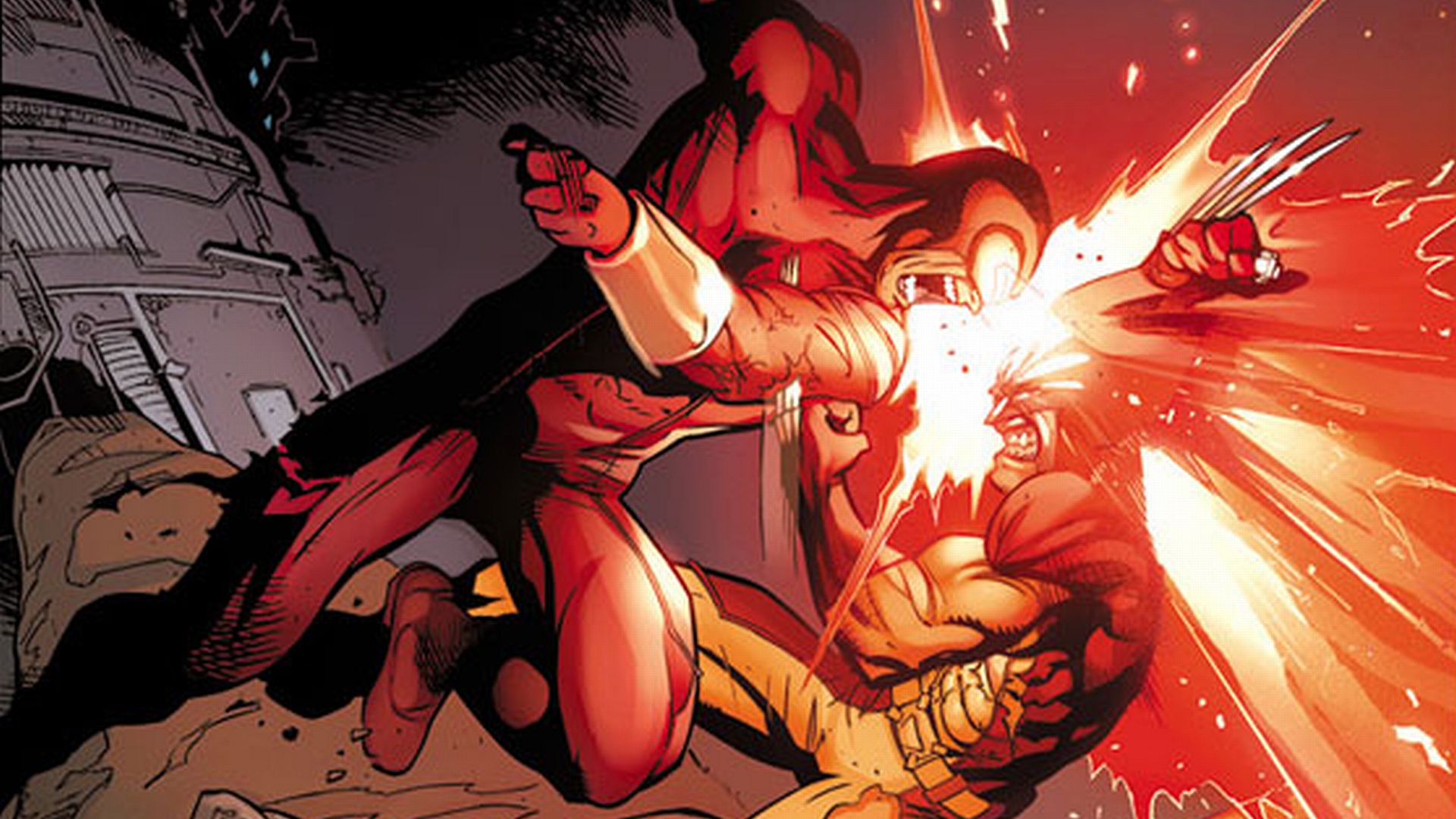 Free download wallpaper X Men, Wolverine, Comics, Cyclops (Marvel Comics) on your PC desktop