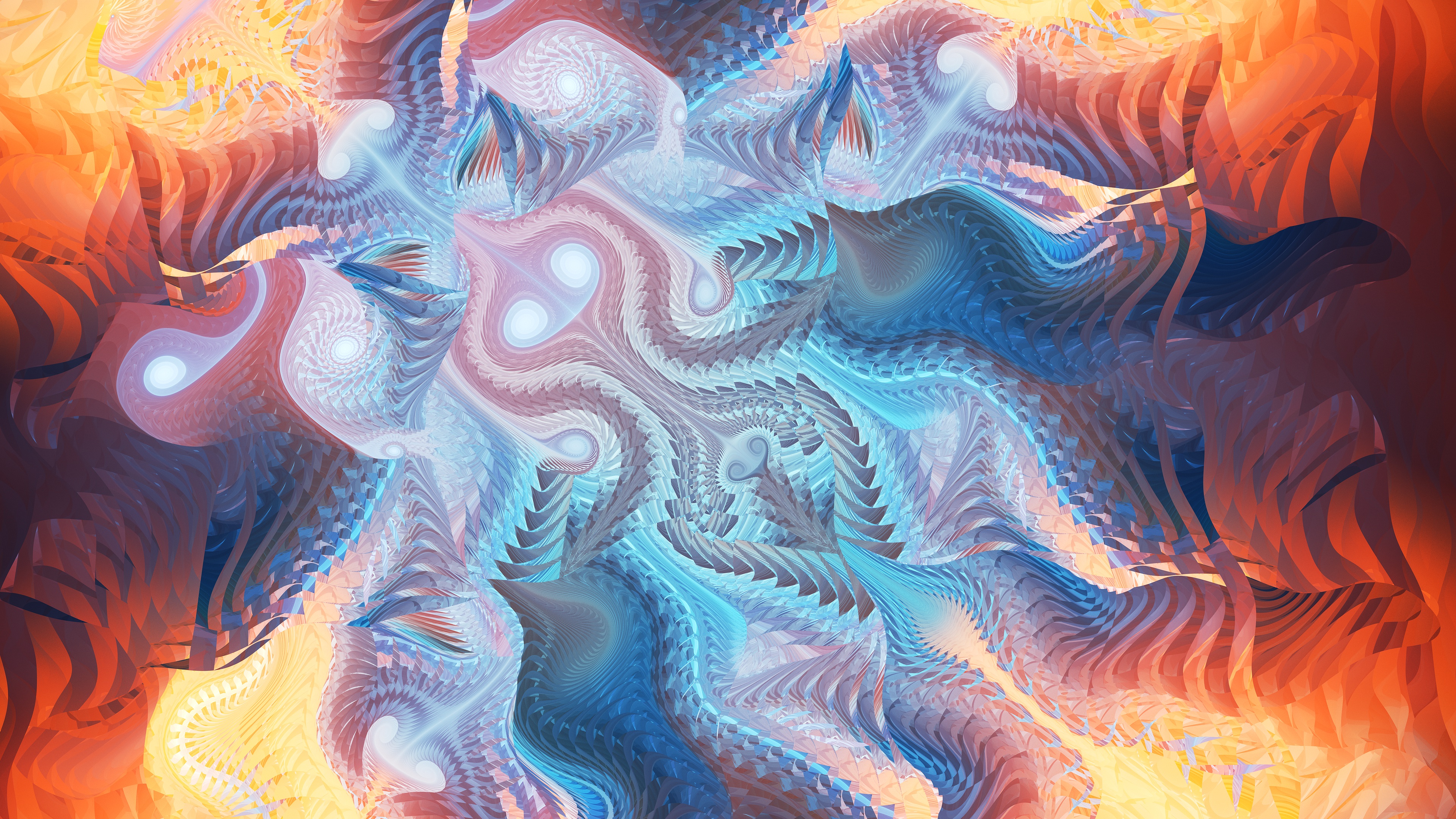 Download mobile wallpaper Abstract, Fractal, Colors for free.