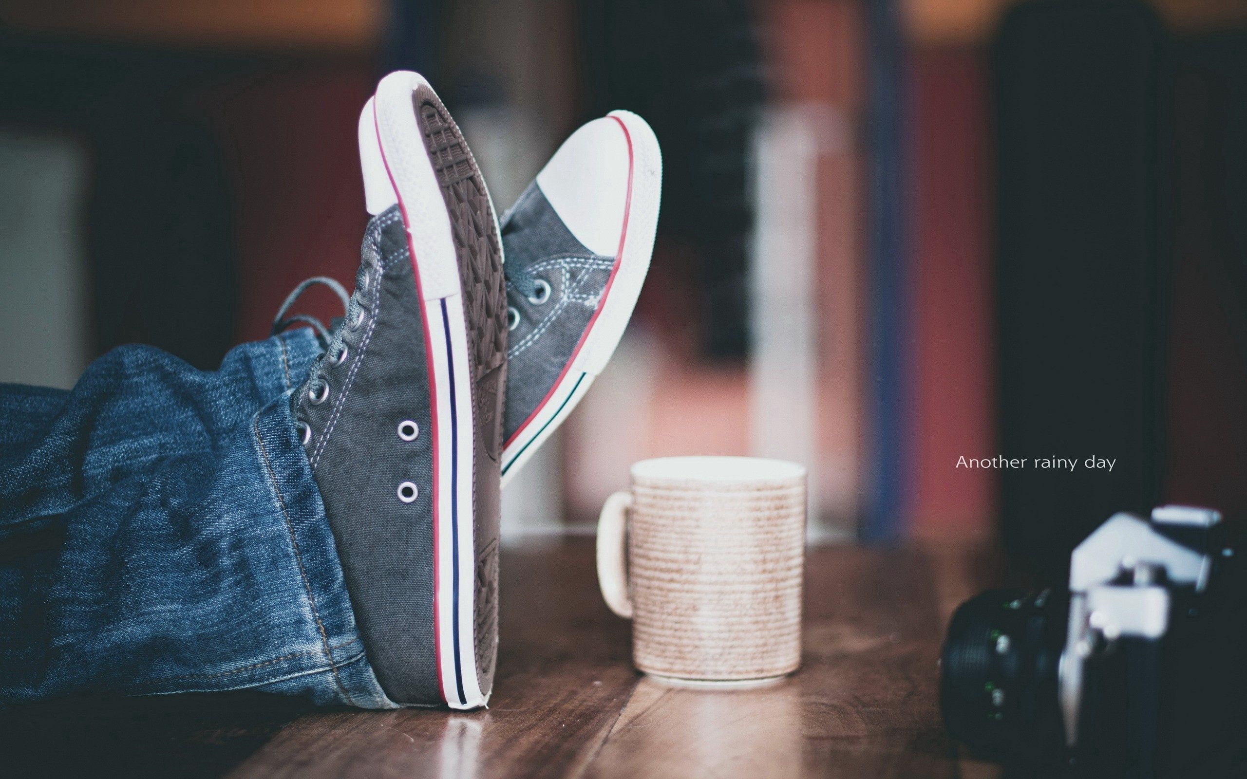 miscellanea, miscellaneous, legs, sneakers, cup, mood, shoes