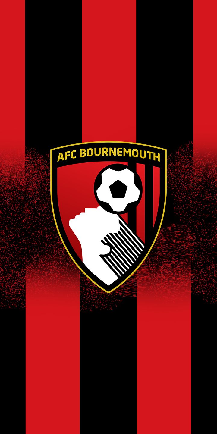 Handy-Wallpaper Sport, Fußball, Logo, Emblem, Afc Bournemouth kostenlos herunterladen.