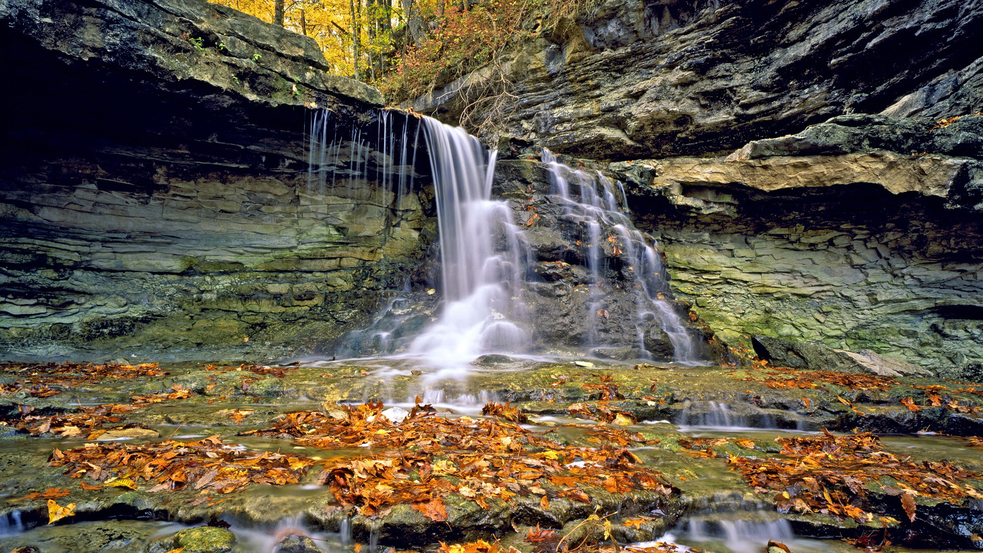 Handy-Wallpaper Wasserfall, Erde/natur kostenlos herunterladen.