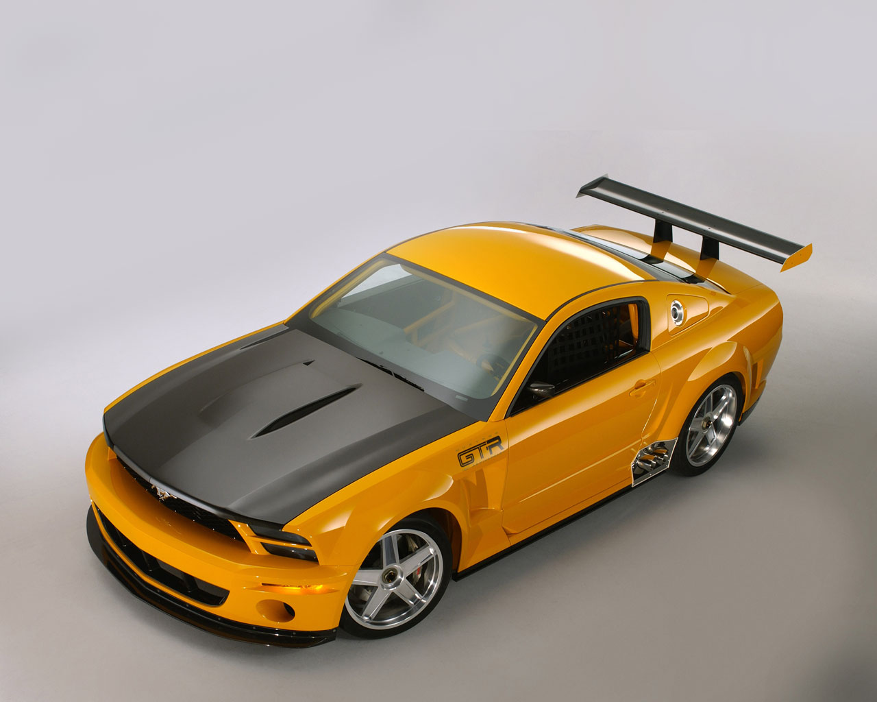 Ford Mustang  1366x768 Wallpapers