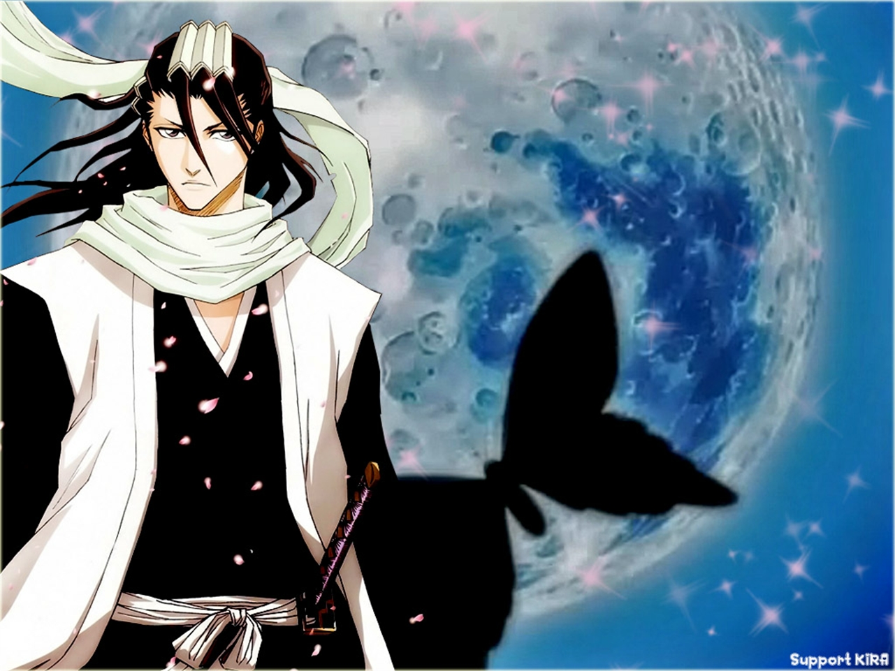 Free download wallpaper Byakuya Kuchiki, Bleach, Anime on your PC desktop