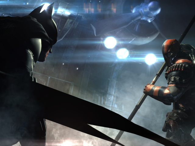Download mobile wallpaper Batman, Video Game, Deathstroke, Batman: Arkham Origins for free.