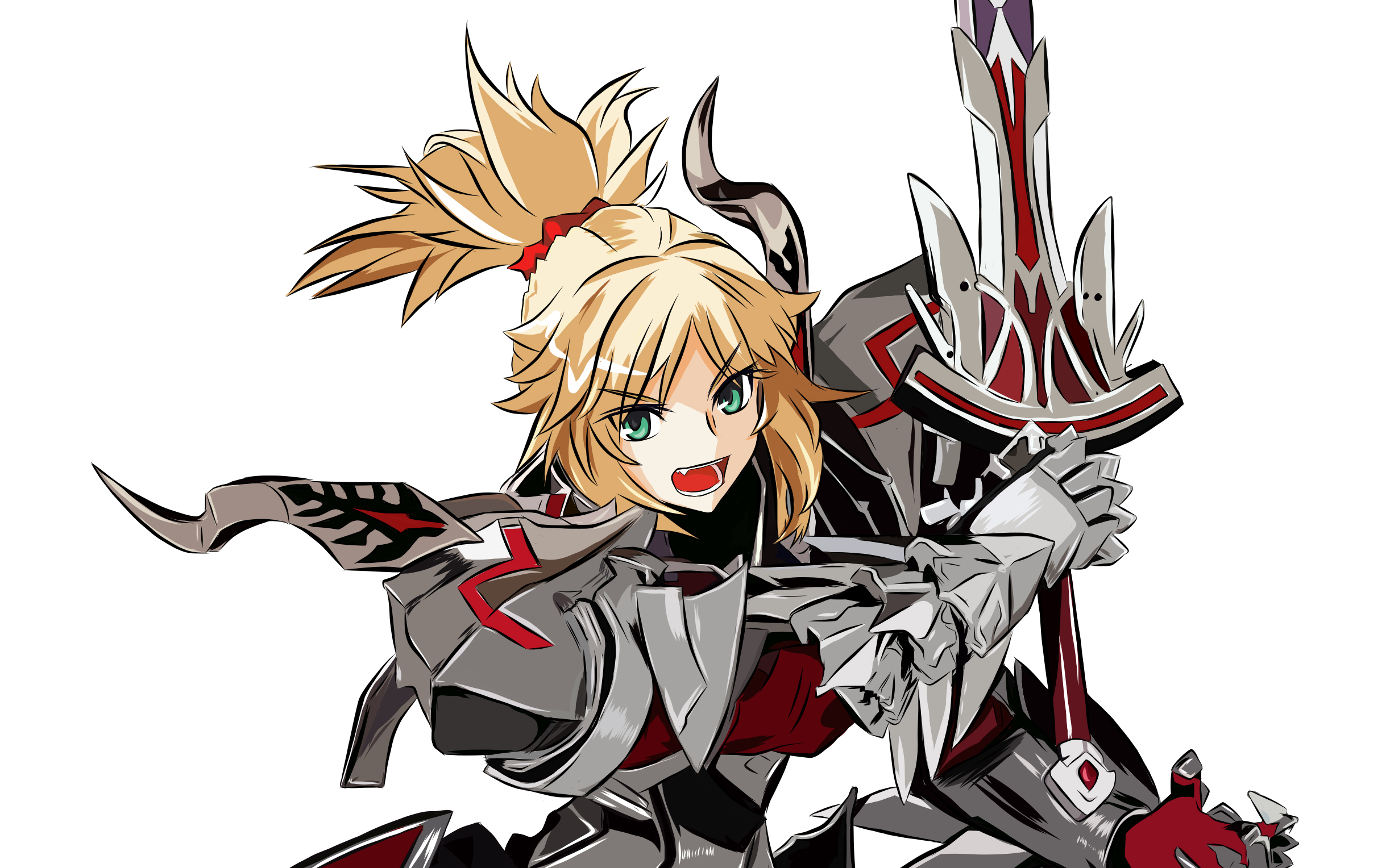 Download mobile wallpaper Anime, Fate/apocrypha, Mordred (Fate/apocrypha), Saber Of Red (Fate/apocrypha), Fate Series for free.