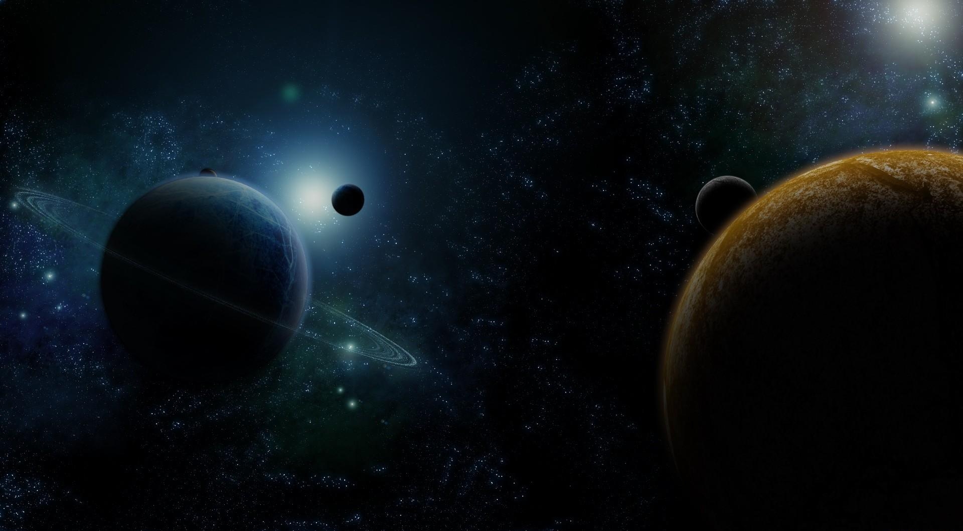 Free download wallpaper Universe, Ring, Stars, Planets on your PC desktop
