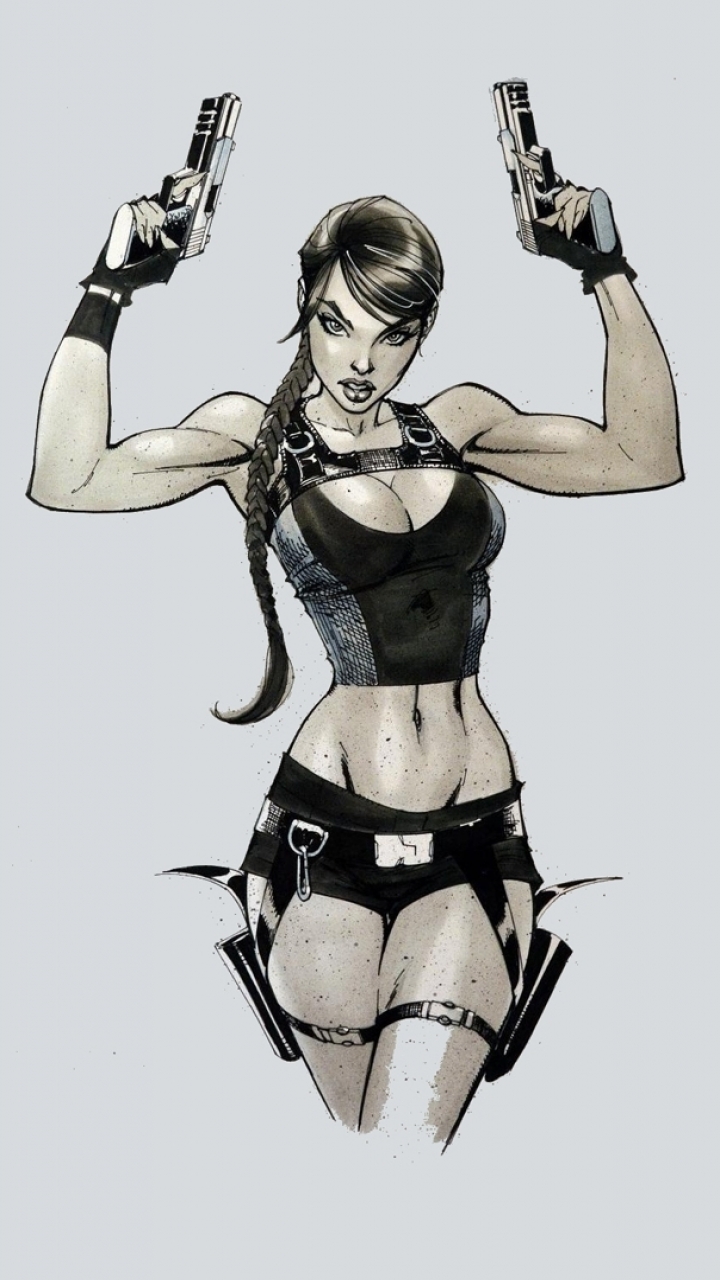Handy-Wallpaper Tomb Raider, Comics, Lara Croft kostenlos herunterladen.
