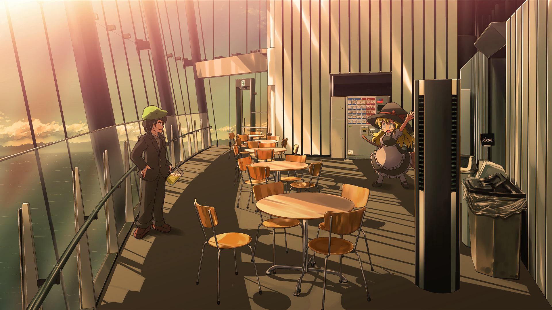 Descarga gratuita de fondo de pantalla para móvil de Animado, Touhou, Marisa Kirisame, Zun (Touhou).