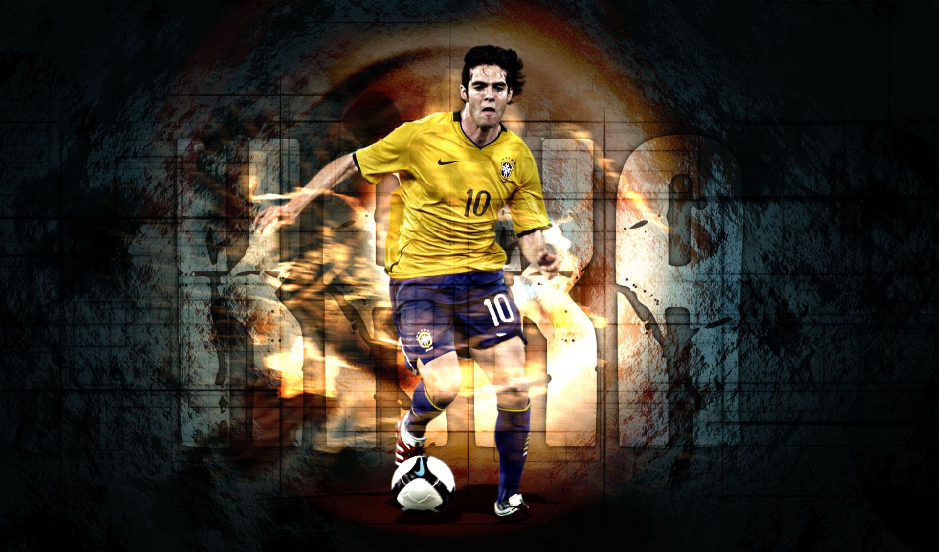 508175 descargar fondo de pantalla kaká, deporte, selección de fútbol de brasil, fútbol: protectores de pantalla e imágenes gratis