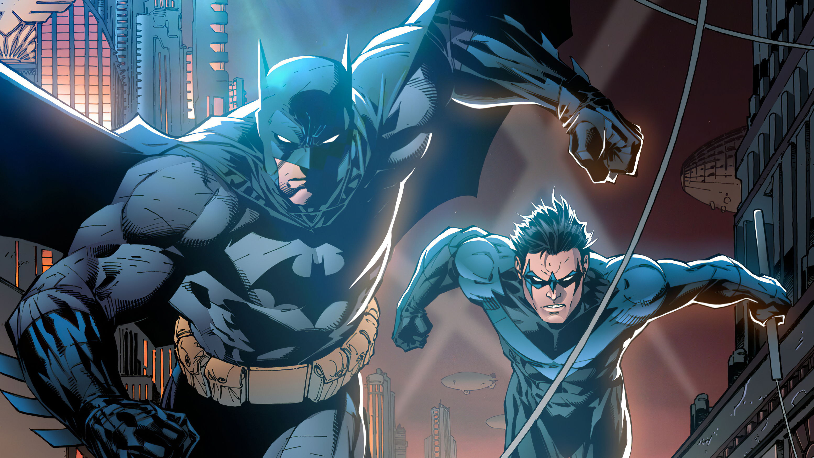 Завантажити шпалери безкоштовно Бетмен, Комікси, Комікси Dc, Nightwing картинка на робочий стіл ПК