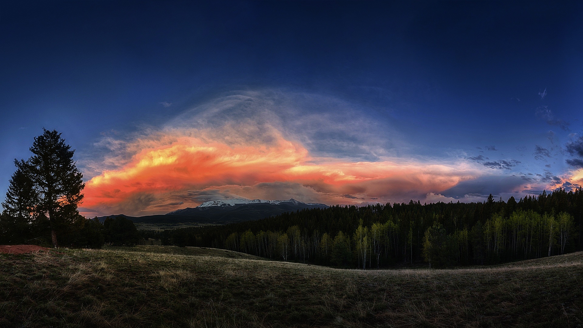 Téléchargez gratuitement l'image Paysage, Coucher De Soleil, Nuage, Ciel, Terre/nature sur le bureau de votre PC