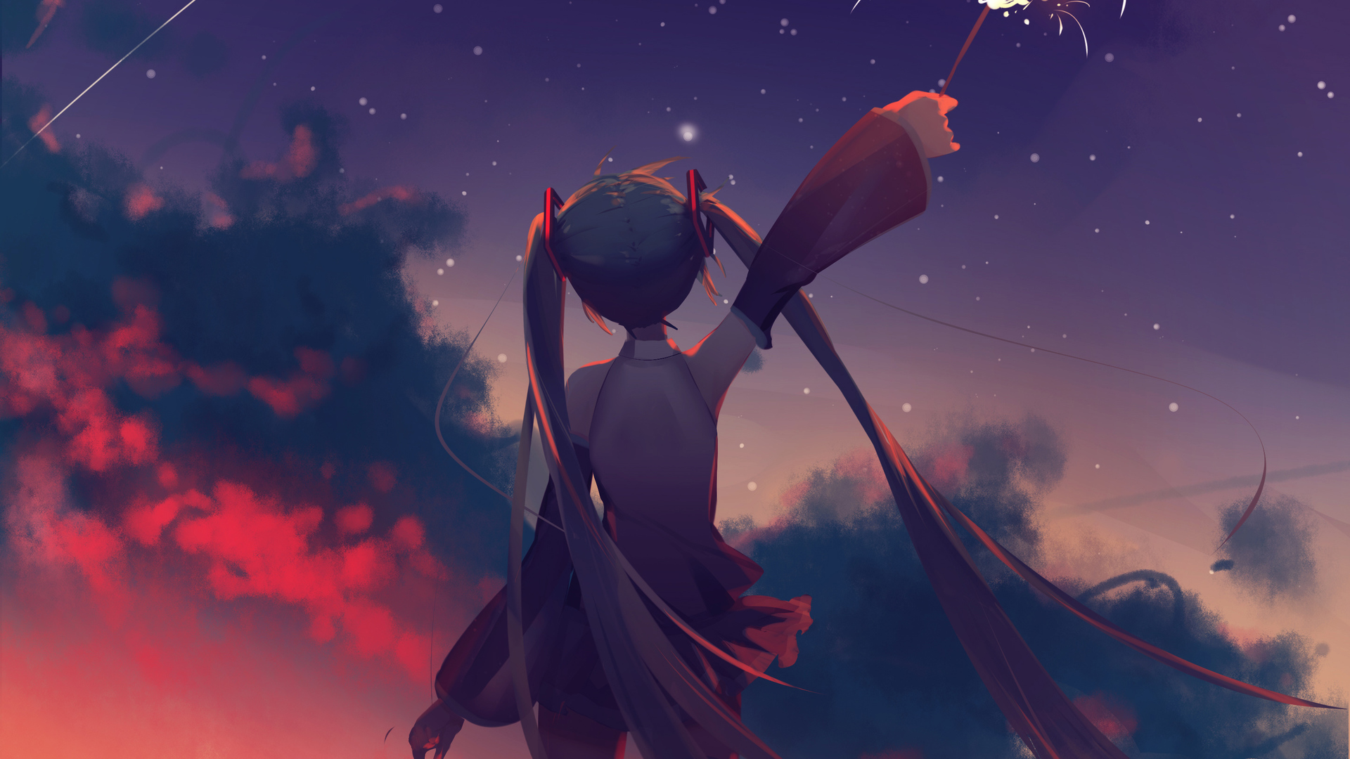 Handy-Wallpaper Vocaloid, Hatsune Miku, Animes kostenlos herunterladen.