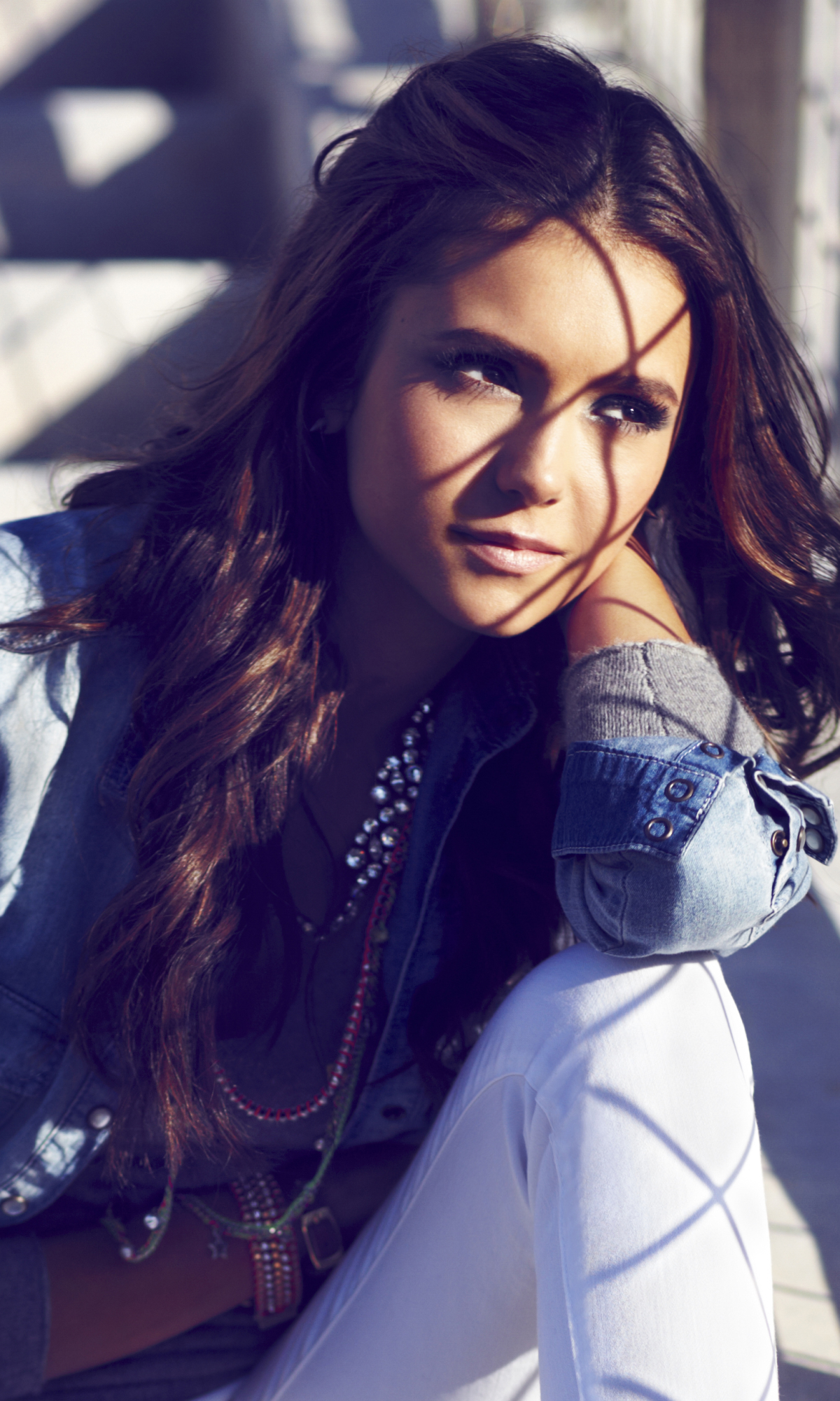 Download mobile wallpaper Celebrity, Nina Dobrev for free.