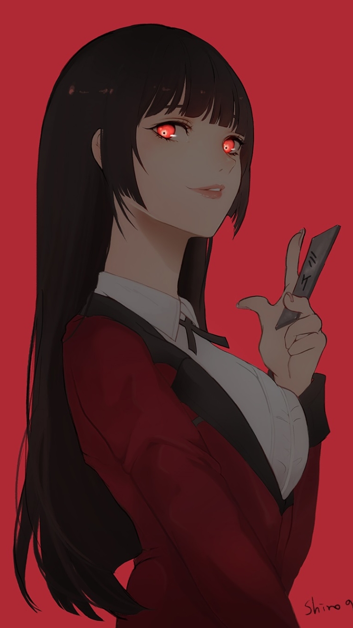 Descarga gratuita de fondo de pantalla para móvil de Animado, Yumeko Jabami, Kakegurui.