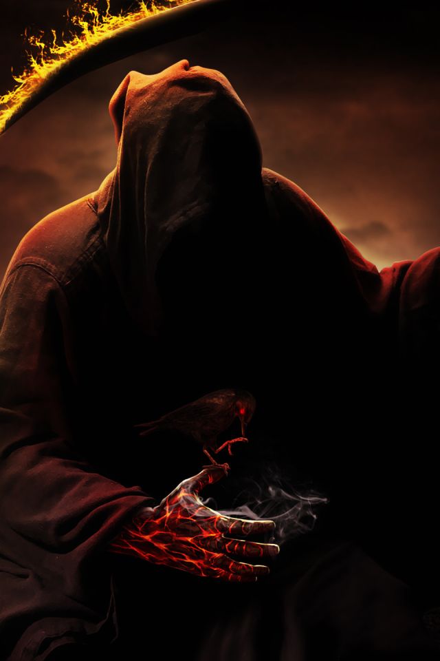 Download mobile wallpaper Dark, Grim Reaper for free.