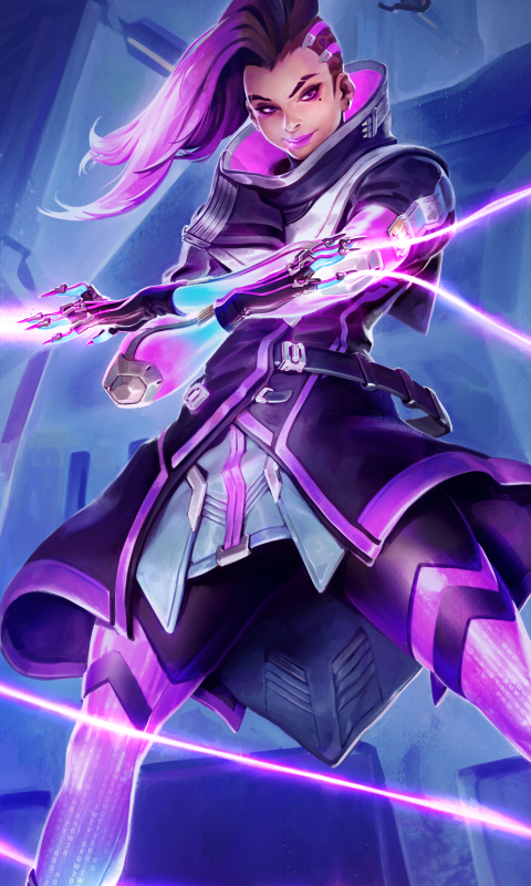 Download mobile wallpaper Overwatch, Video Game, Sombra (Overwatch) for free.
